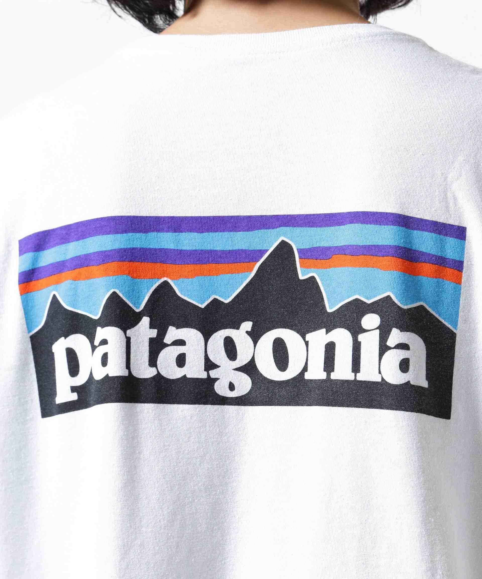 Patagonia/パタゴニア　メンズ・ロングスリーブ・P-6ロゴ・レスポンシビリティー ホワイト