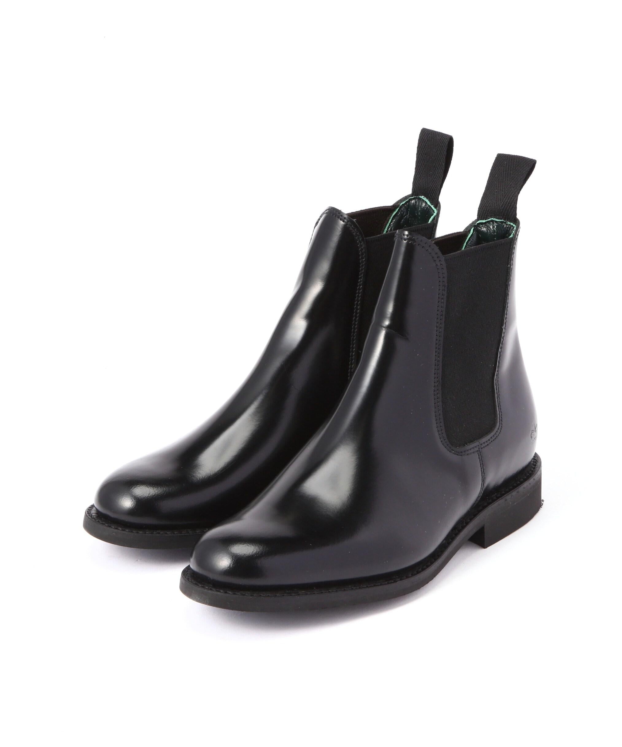 SANDE>S<サンダース）別注ウィメンズ CHELSEA ROOT 266 / チェルシーブーツ ブラック