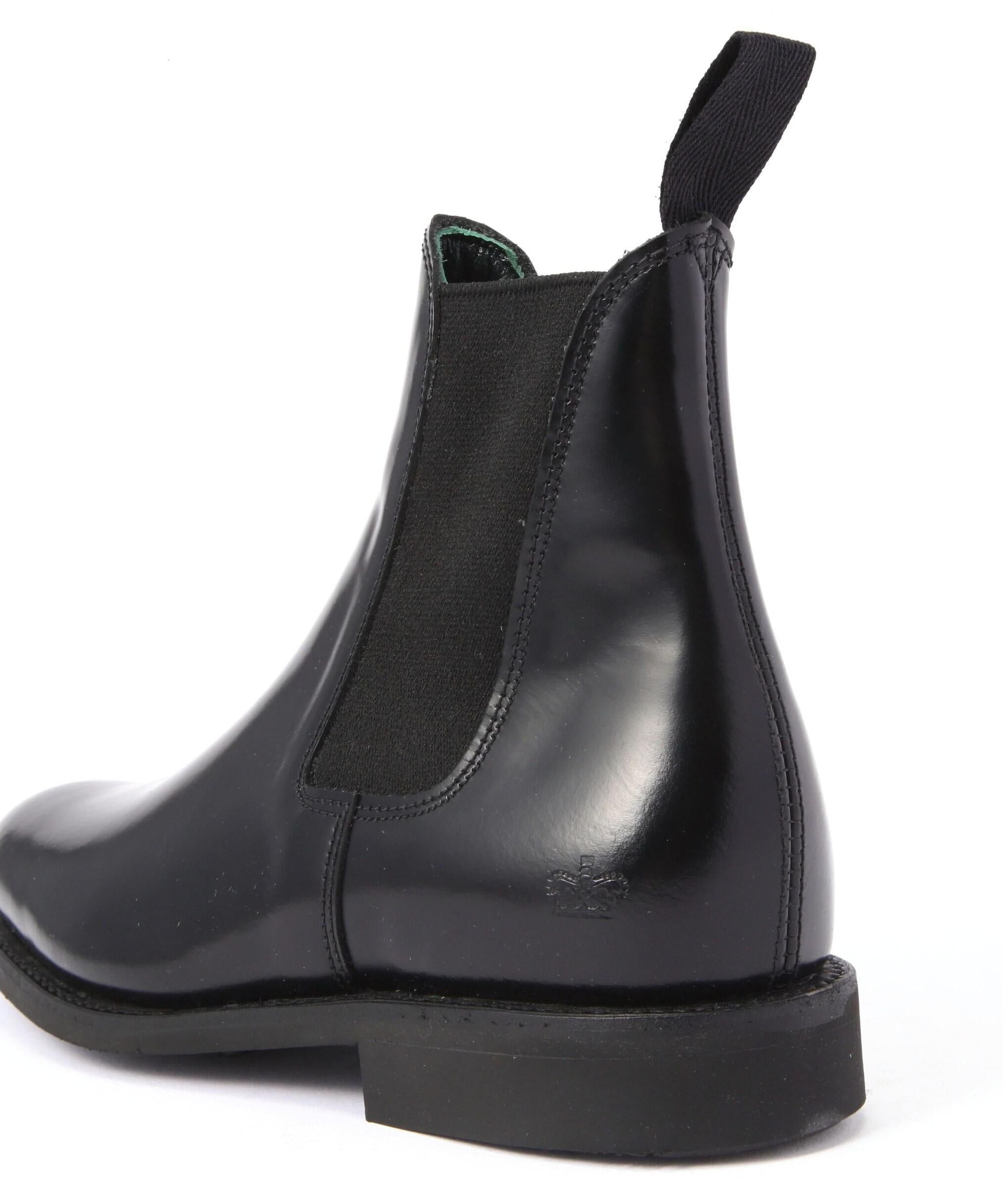 SANDE>S<サンダース）別注ウィメンズ CHELSEA ROOT 266 / チェルシーブーツ ブラック