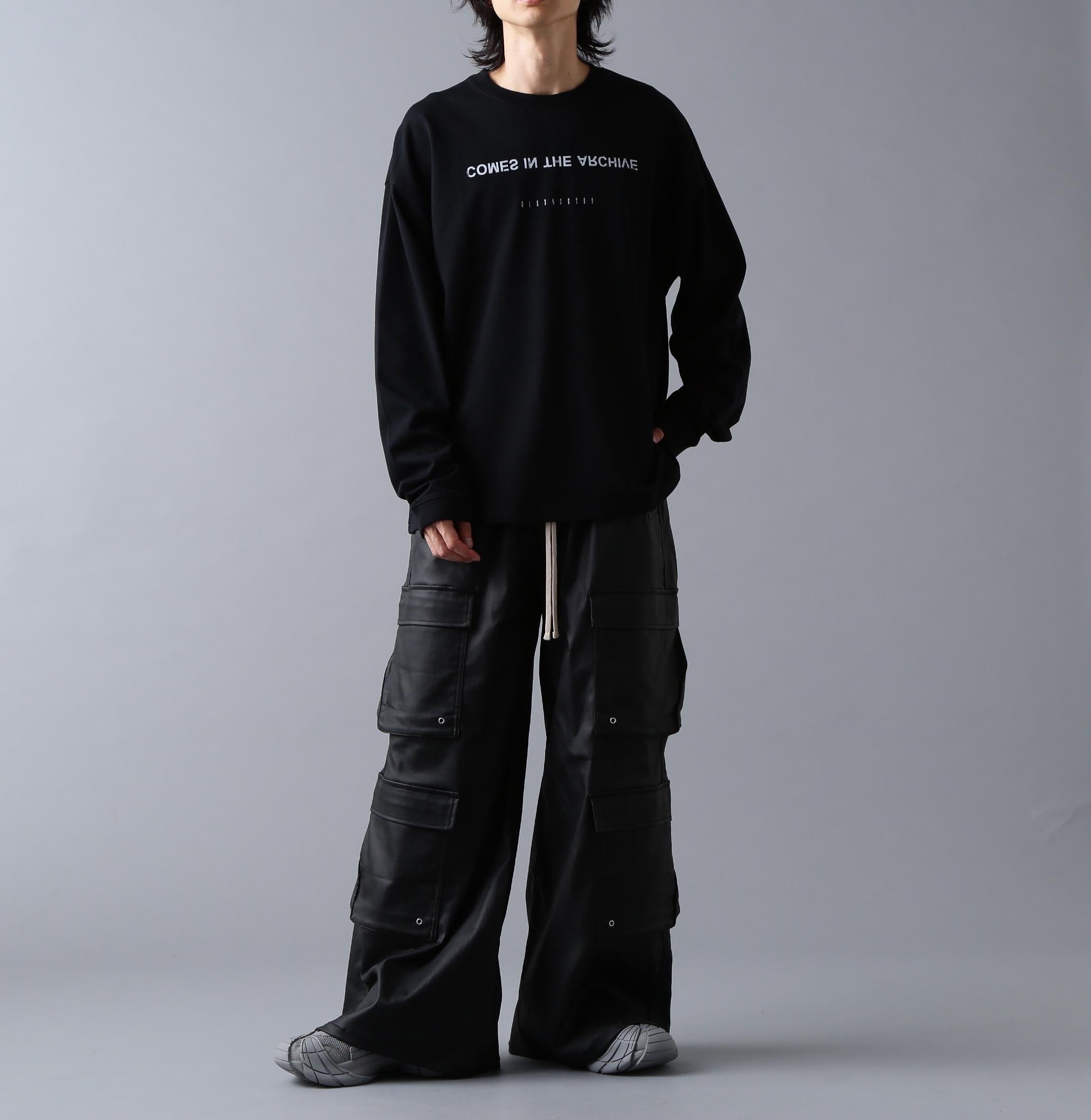 A4A/エーフォーエー/L/S TEE MAGDALENA ブラック
