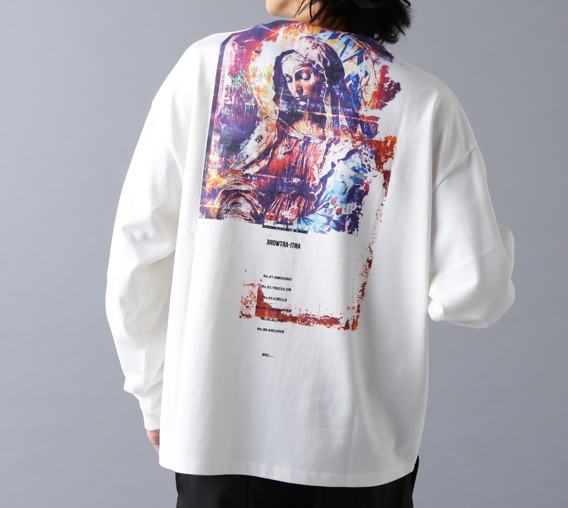 A4A/エーフォーエー/L/S TEE MAGDALENA ホワイト