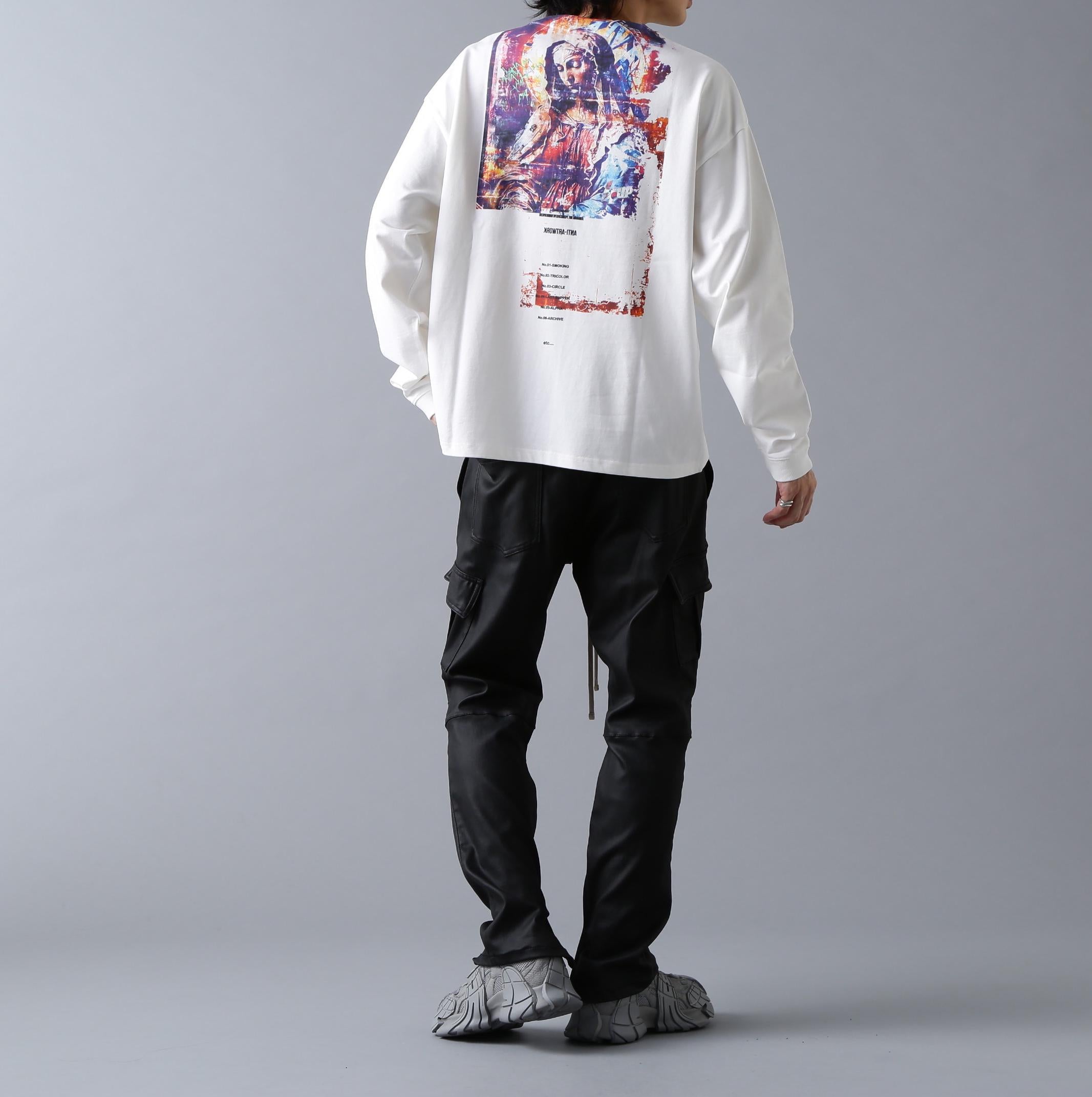 A4A/エーフォーエー/L/S TEE MAGDALENA ホワイト