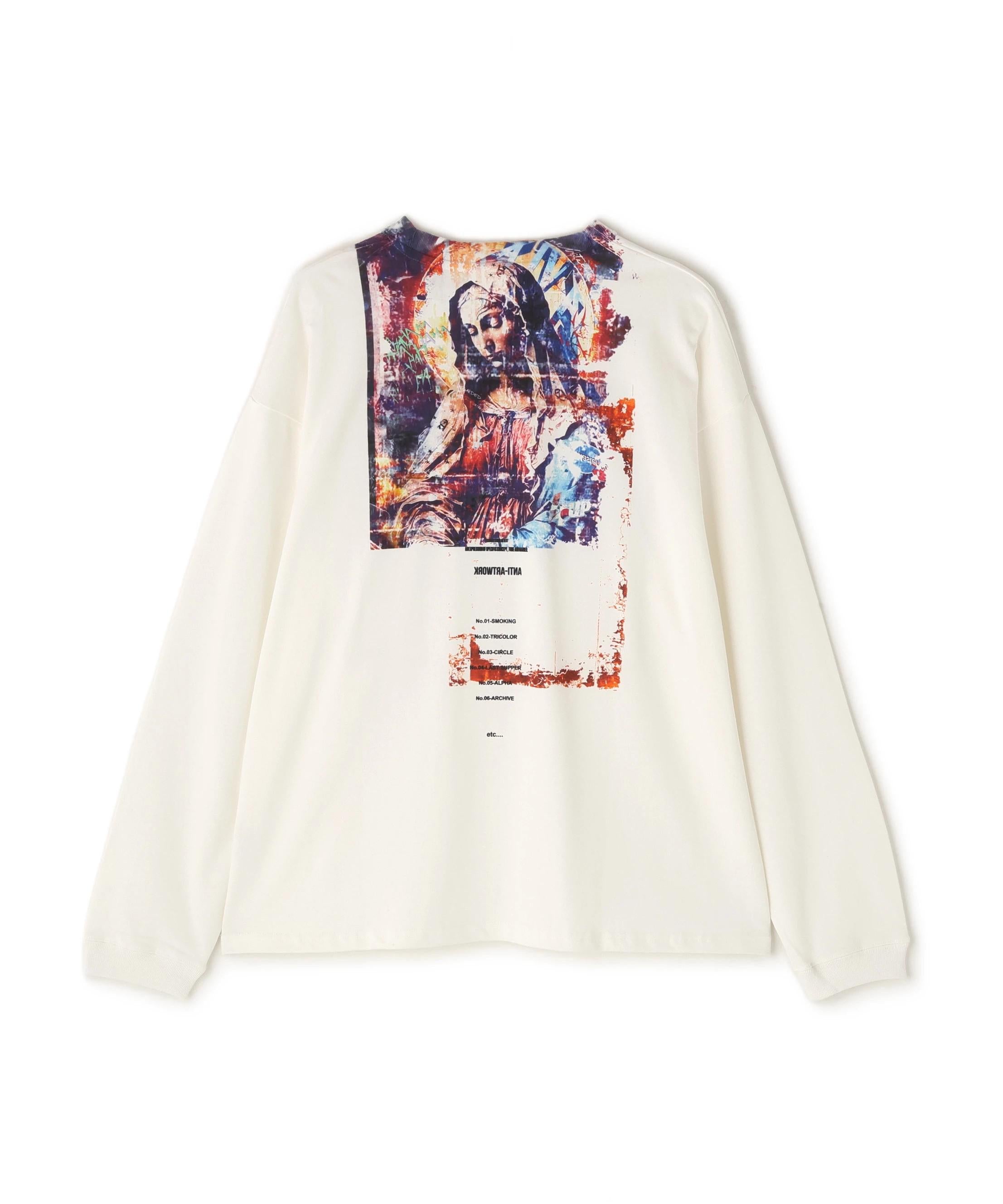 A4A/エーフォーエー/L/S TEE MAGDALENA ホワイト