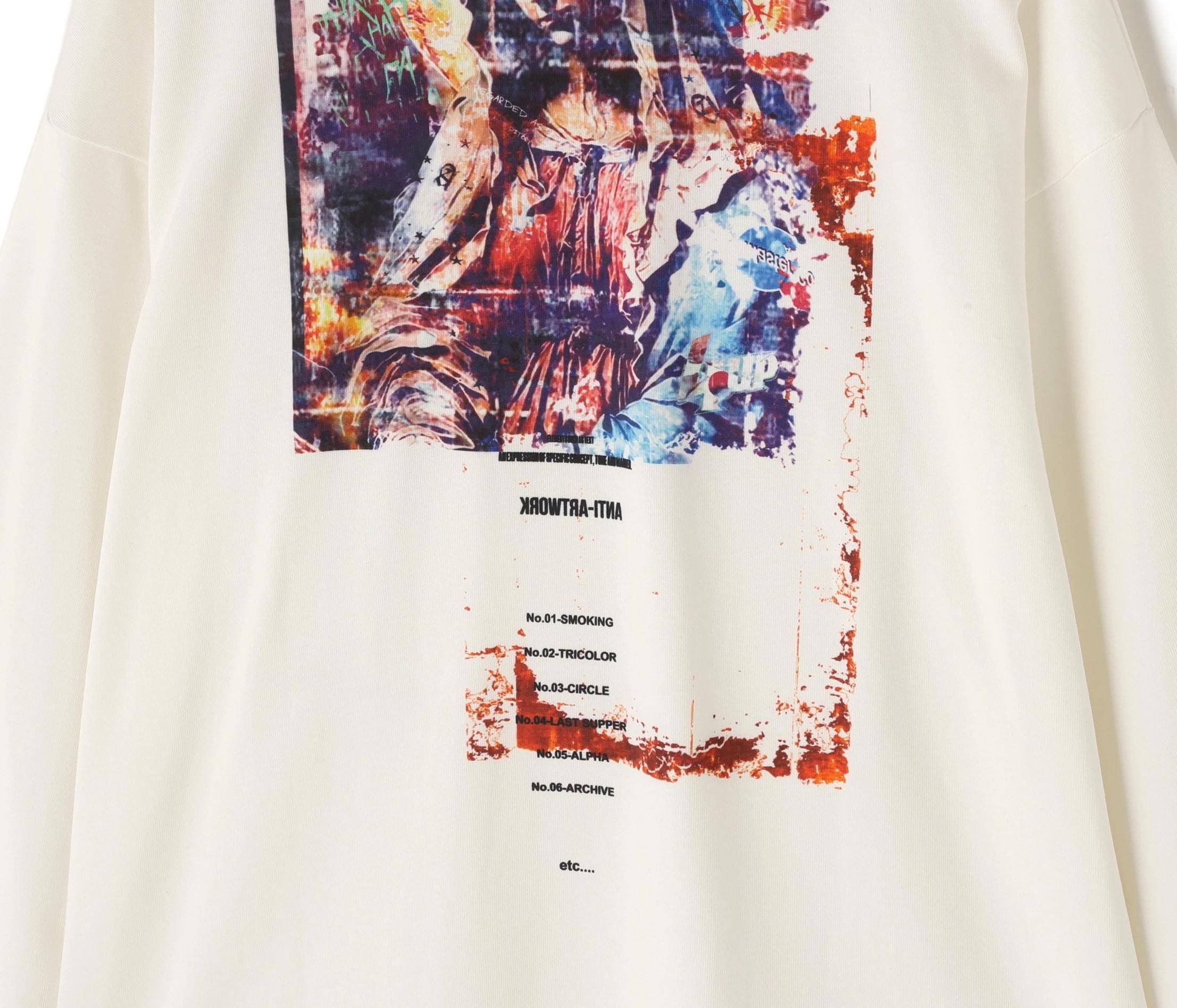 A4A/エーフォーエー/L/S TEE MAGDALENA ホワイト