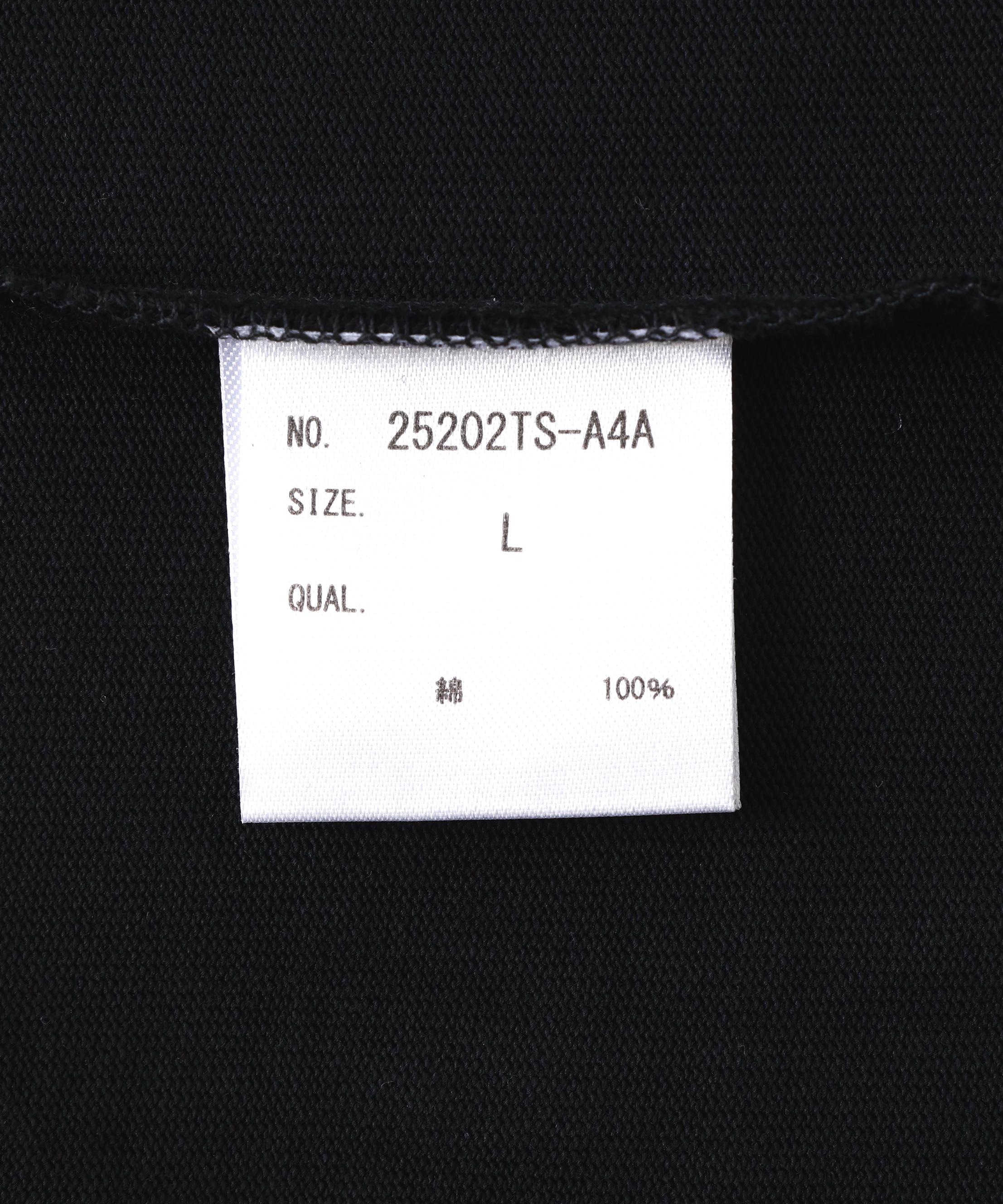A4A/エーフォーエー/L/S TEE NUMRE> ブラック