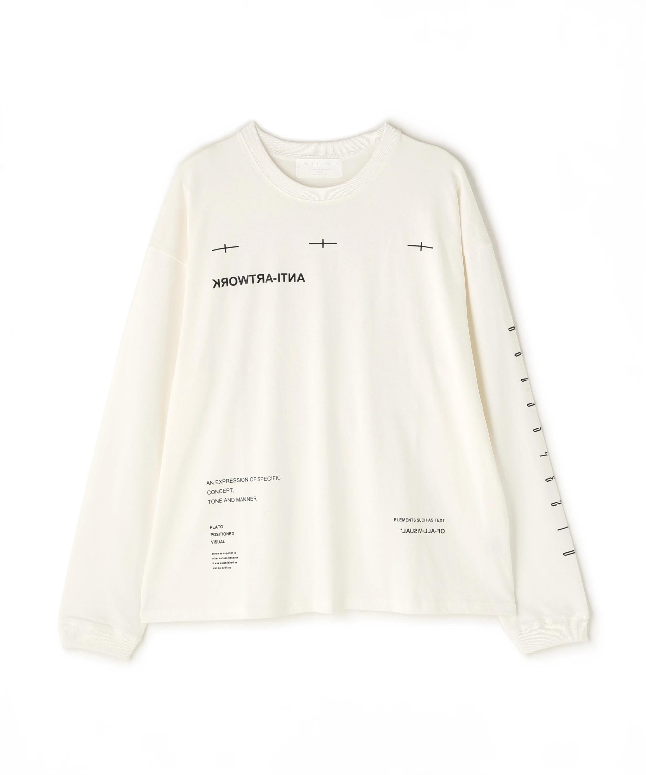 A4A/エーフォーエー/L/S TEE NUMRE> ホワイト