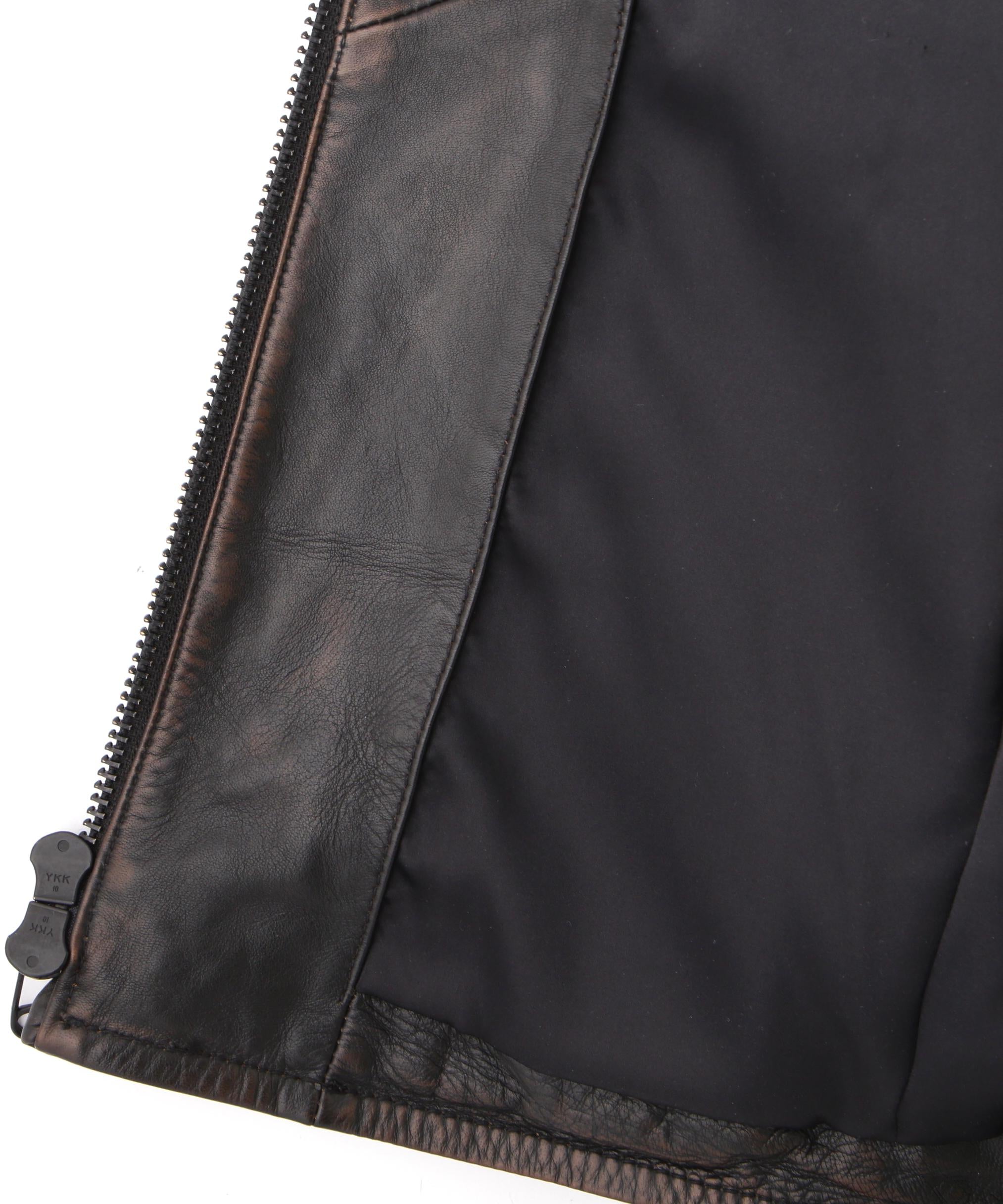 SHEEP SKIN STAND >IDE>S JACKET ブラック