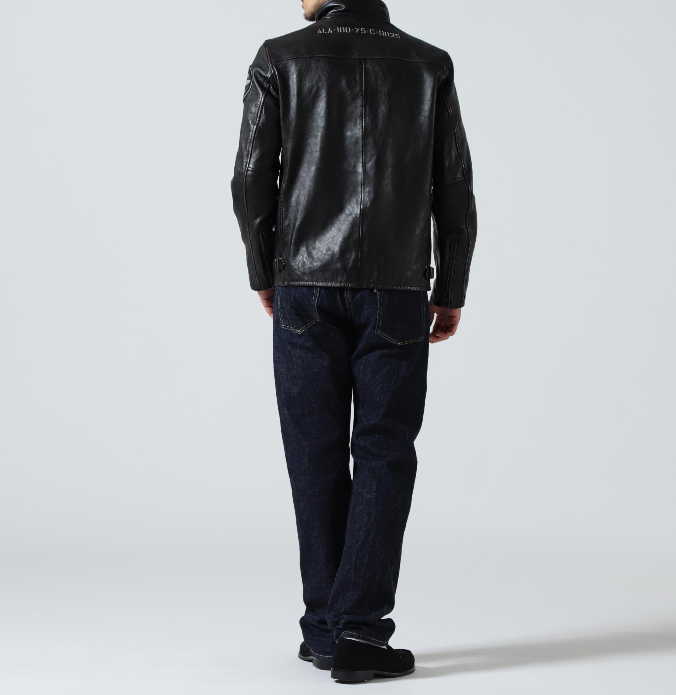 SHEEP SKIN STAND >IDE>S JACKET ブラック