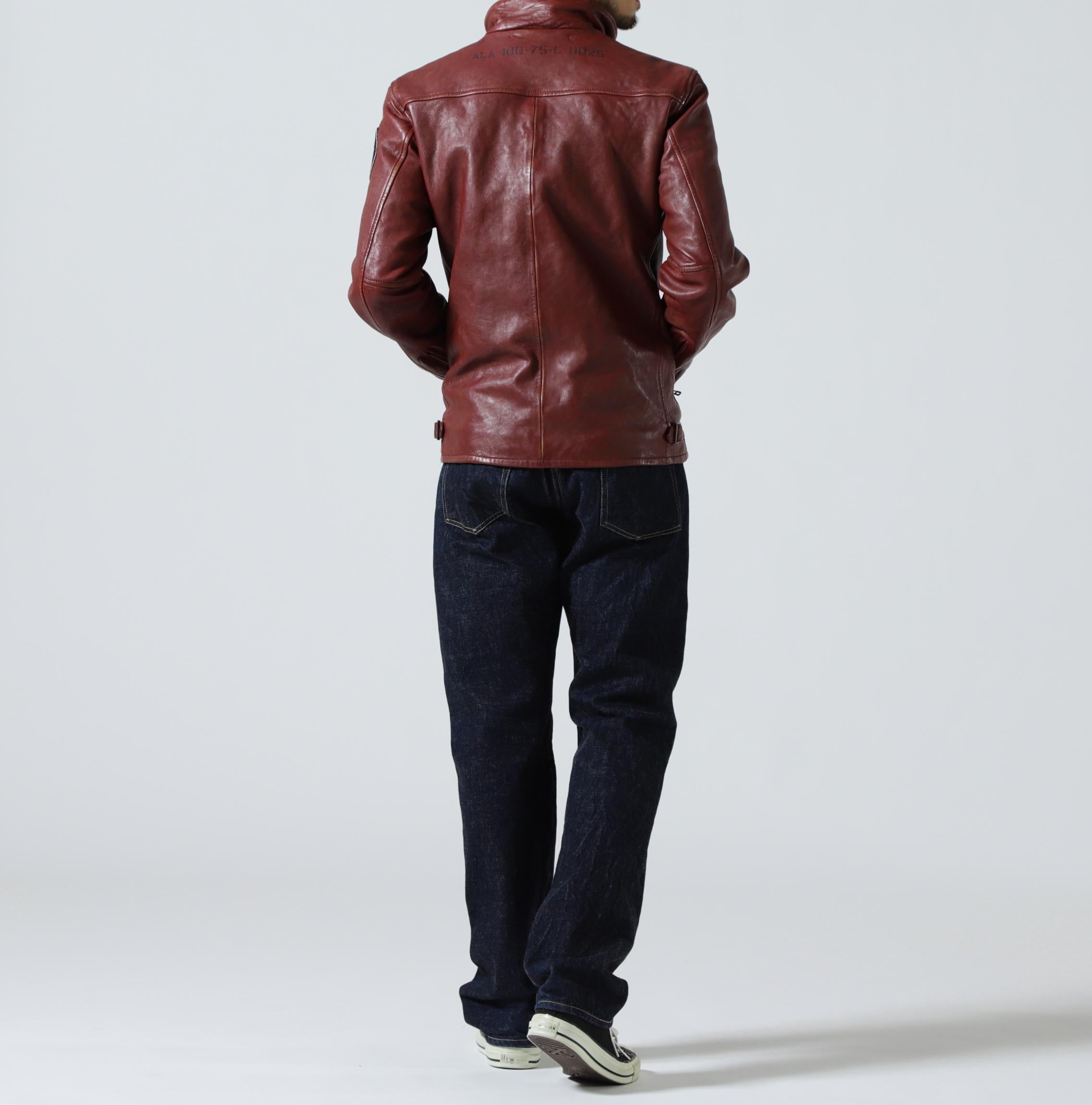 SHEEP SKIN STAND >IDE>S JACKET ワイン