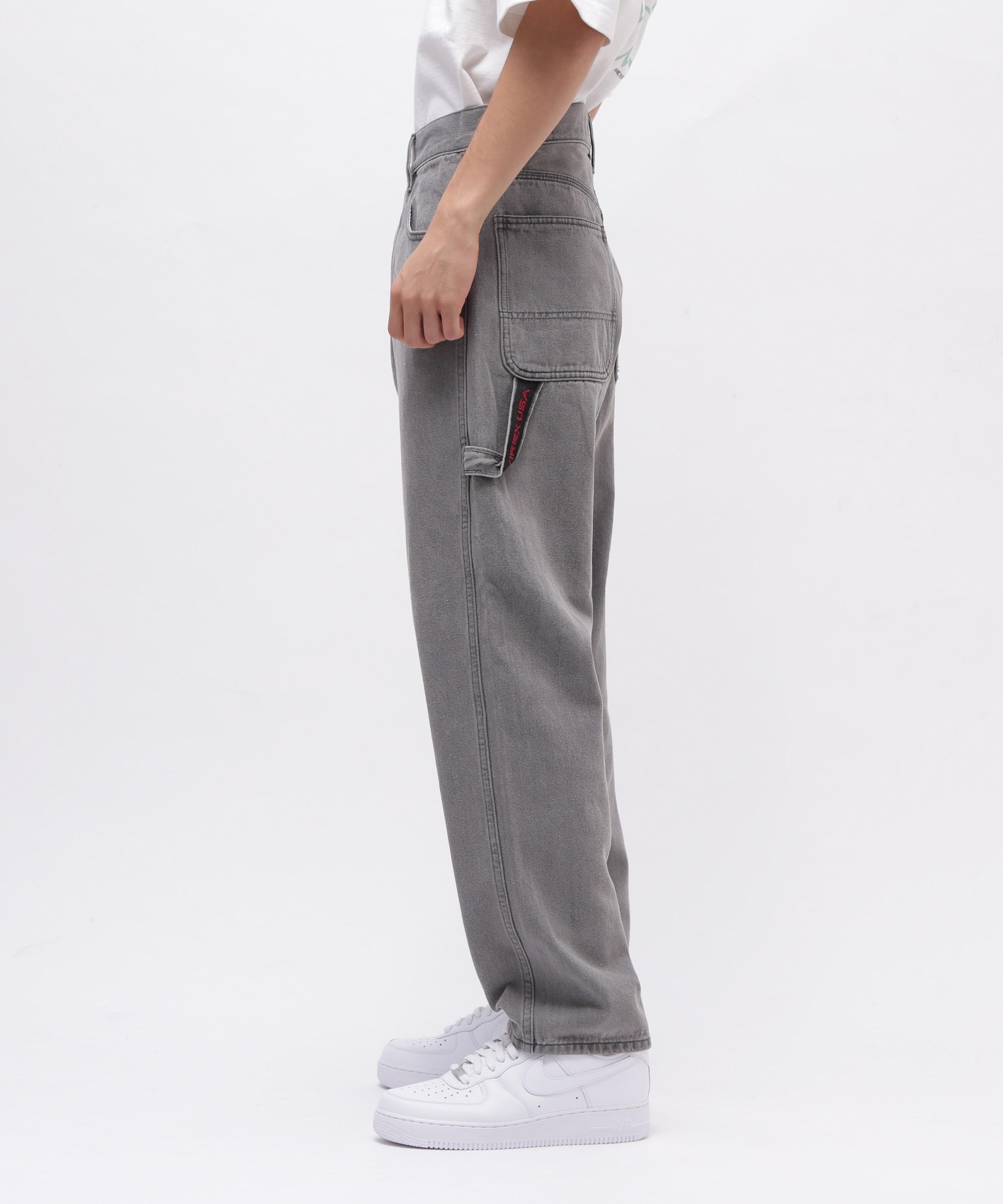 バーシティー ペインター パンツ/VARSITY PAINTER PANTS ブラック