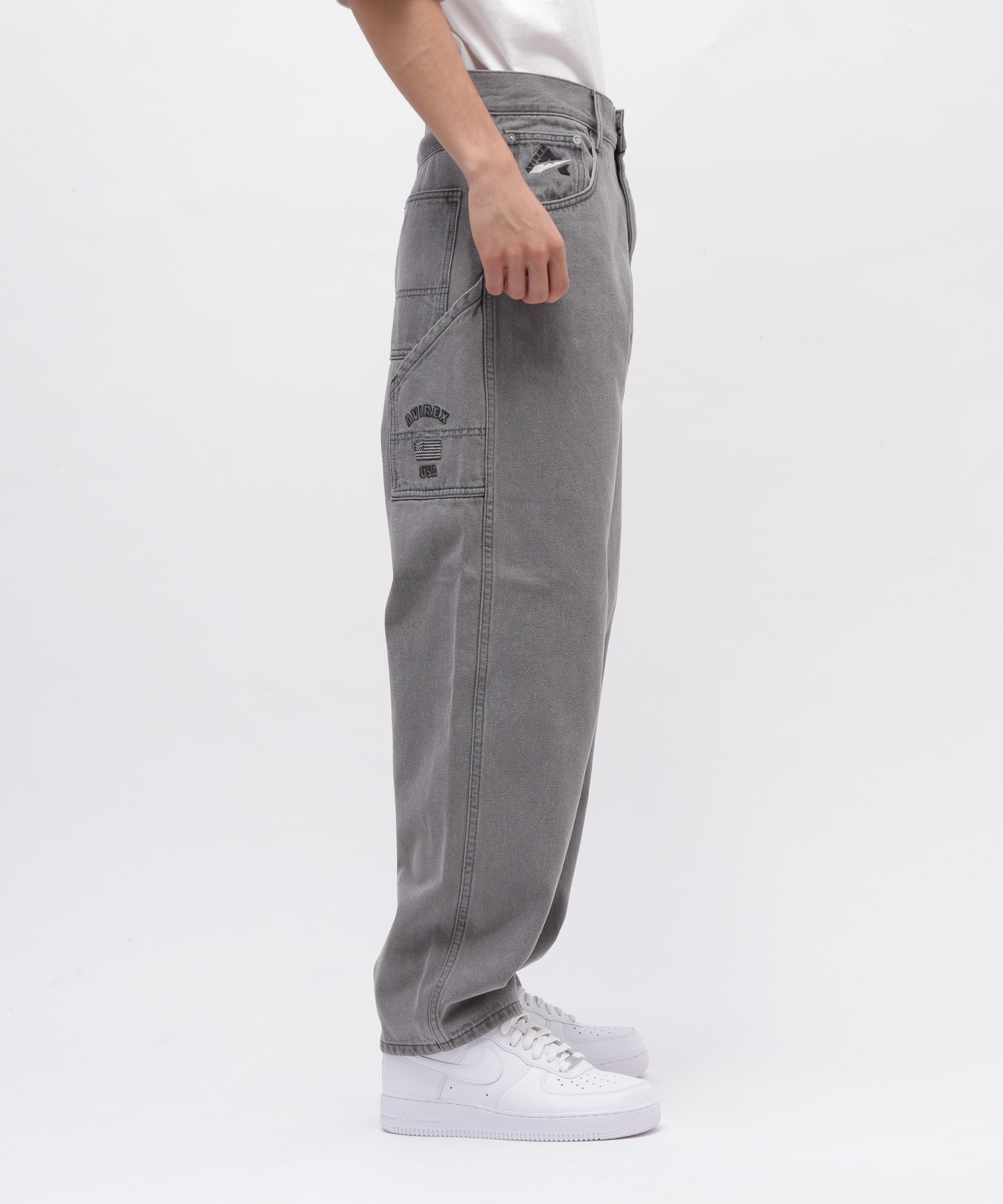 バーシティー ペインター パンツ/VARSITY PAINTER PANTS ブラック