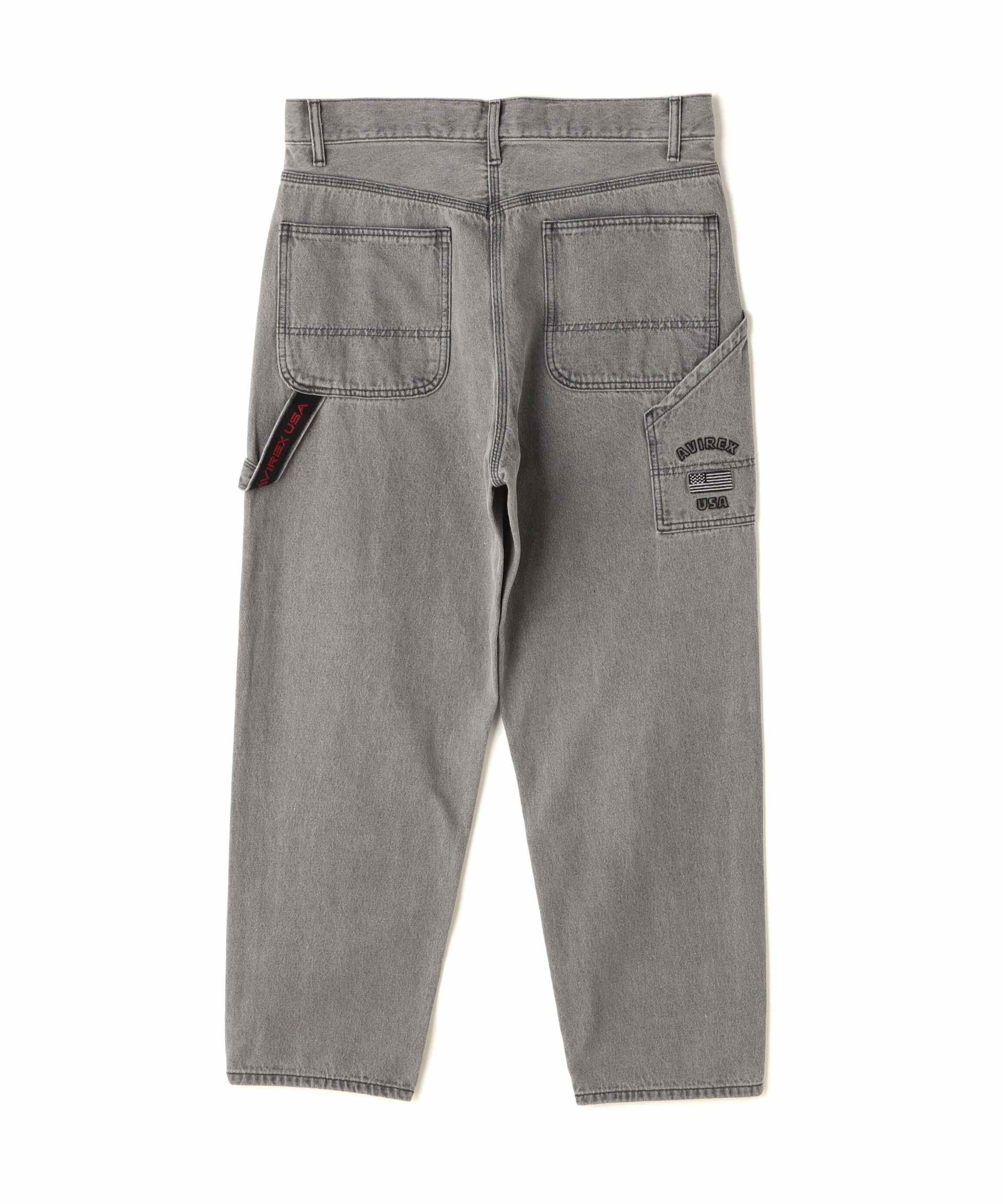 バーシティー ペインター パンツ/VA>SITY PAINTE> PANTS ブラック