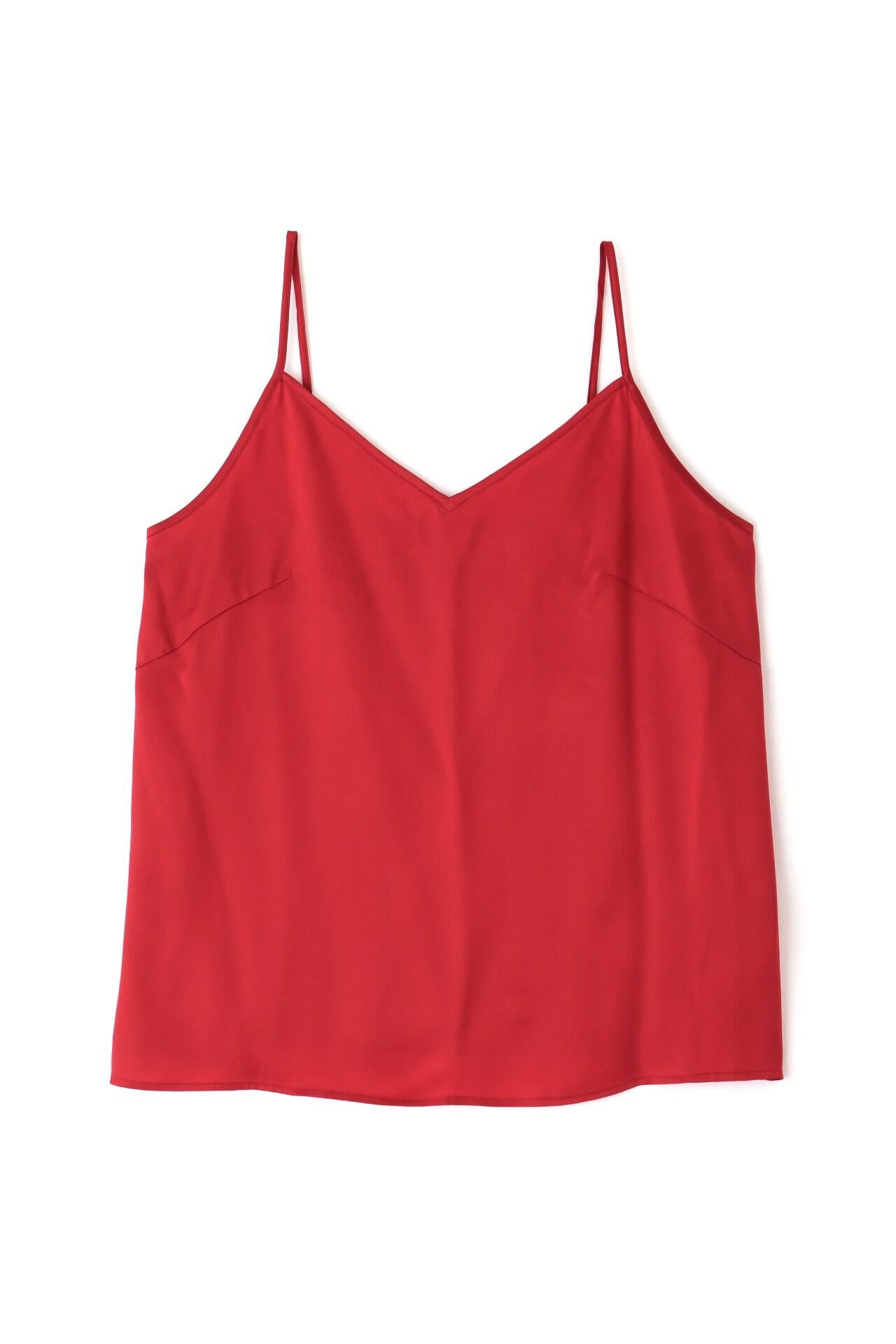 レースボウブラウス_ レッド