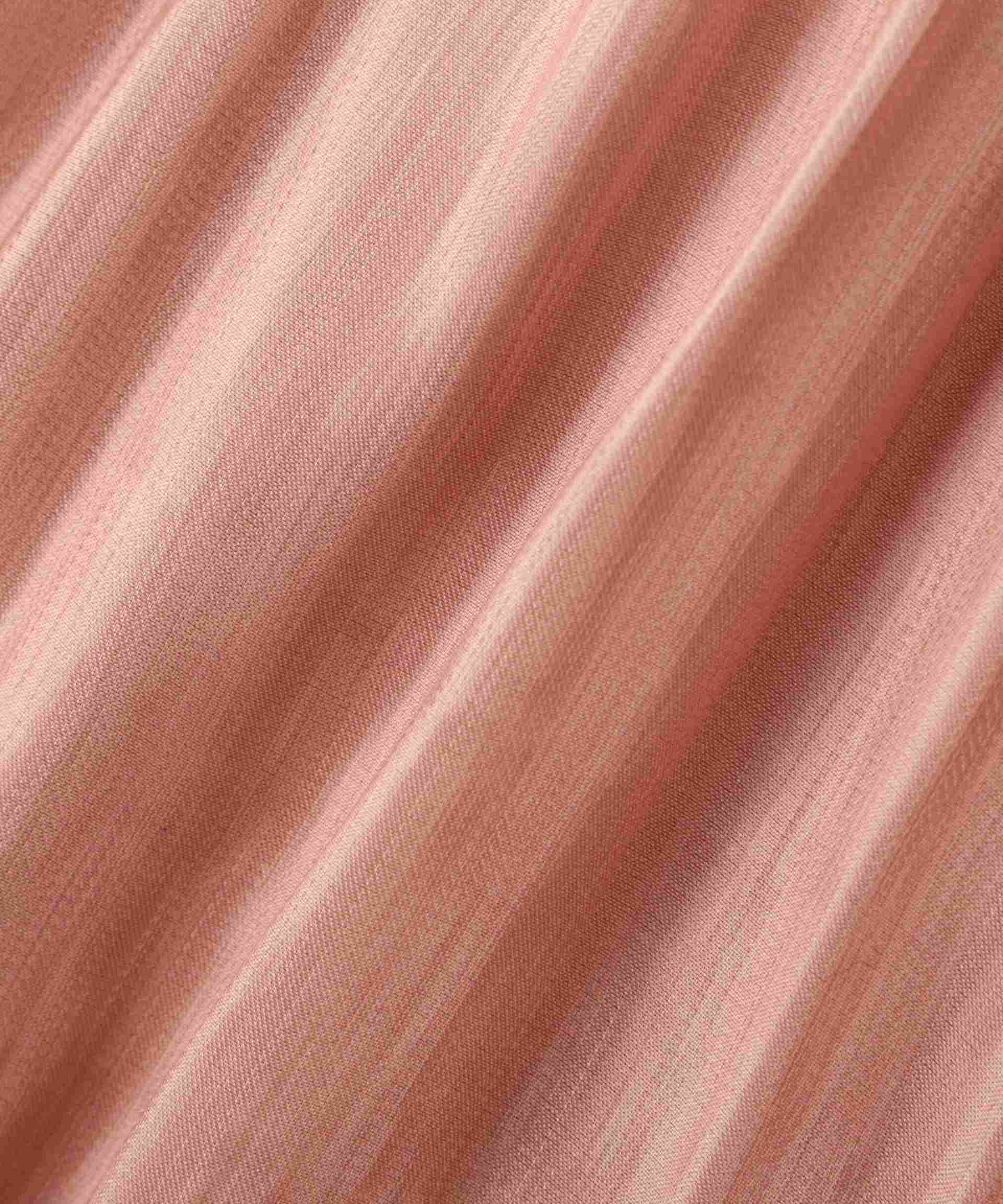 アシメシャーリングティアードスカート ピンク1