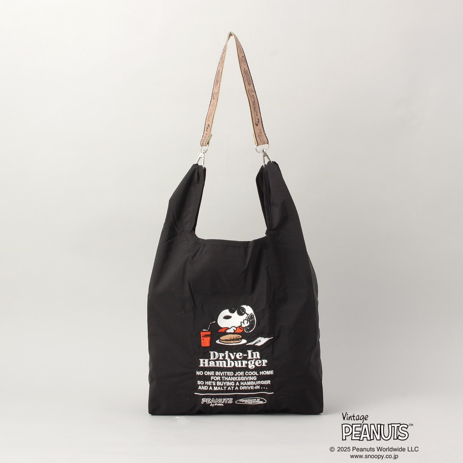 212 KITCHEN STORE 212 KITCHEN STORE PEANUTS Shopper Bag with Strap BK