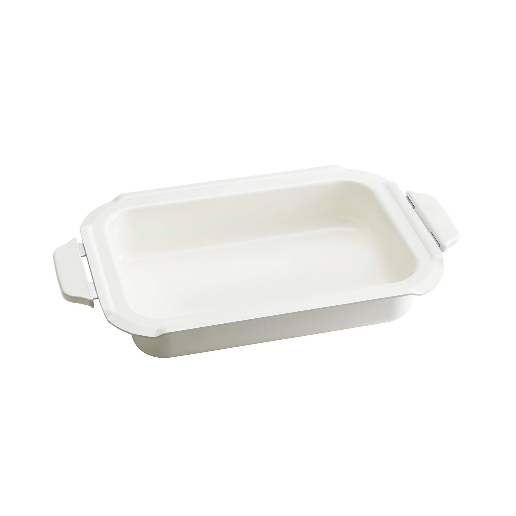 トゥーワントゥーキッチン ストア 212 KITCHEN STORE BRUNO  コンパクトホットプレート専用  セラミックコート鍋【返品不可商品】,ホワイト(879)