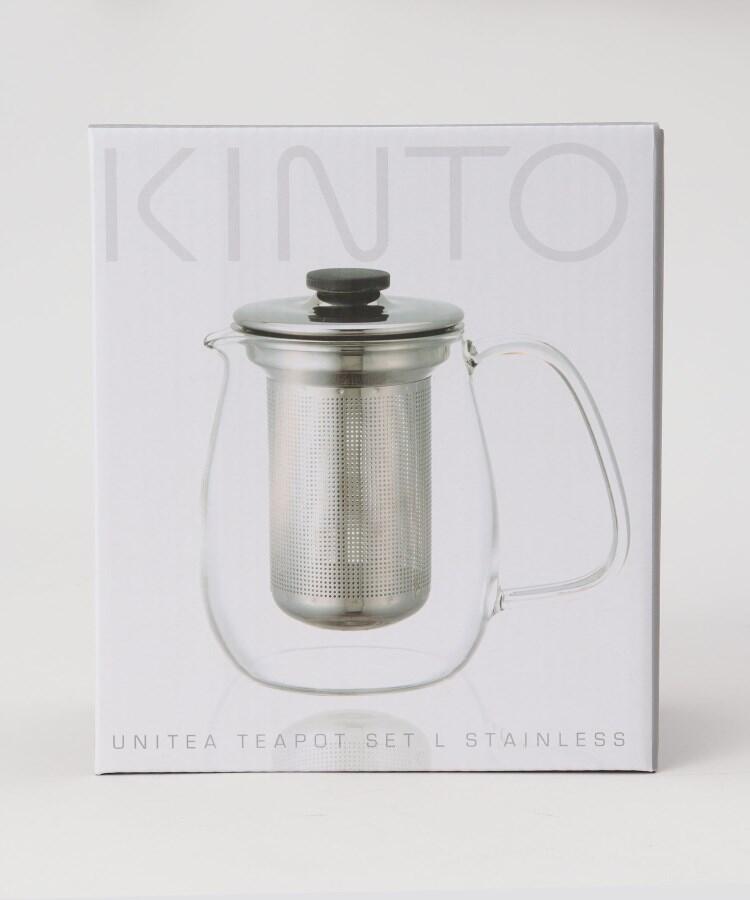 トゥーワントゥーキッチン ストア 212 KITCHEN STORE ユニティ ステンレスティーポットセット L ＜KINTO キントー＞ （クリア(879)） クリア(879)
