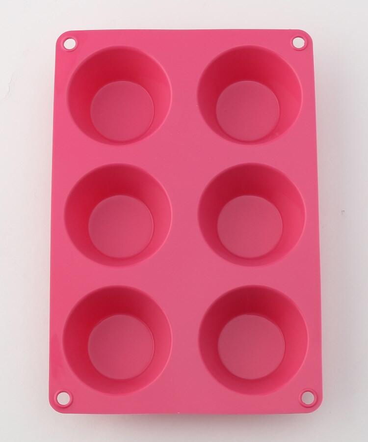 トゥーワントゥーキッチン ストア 212 KITCHEN STORE ◆スリール ヌーヴォ マフィン型 6カップ （レットプラム(879)） レットプラム(879)