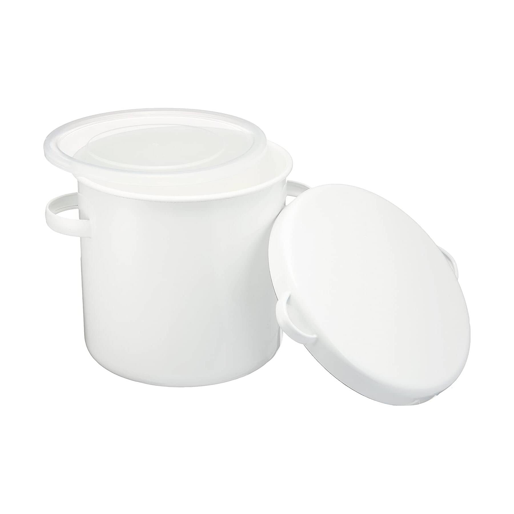 トゥーワントゥーキッチン ストア 212 KITCHEN STORE 野田琺瑯 ホワイトシリーズ　ラウンドストッカー 24cm【返品不可商品】 （ホワイト) ホワイト(879)