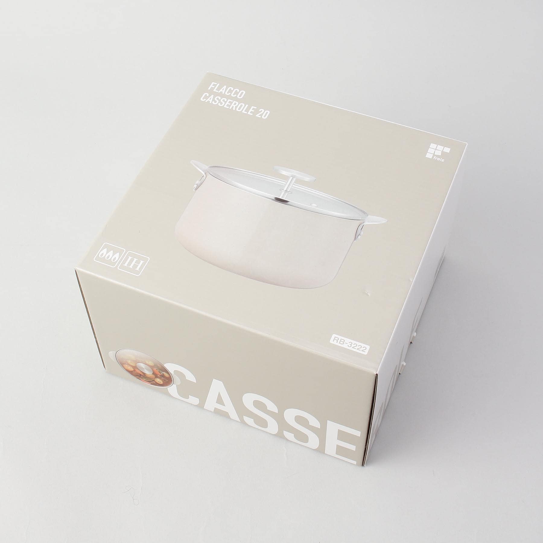 212 KITCHEN STORE 212 KITCHEN STORE Flacco IH Compatible Casserole 20cm 【Non-returnable item】