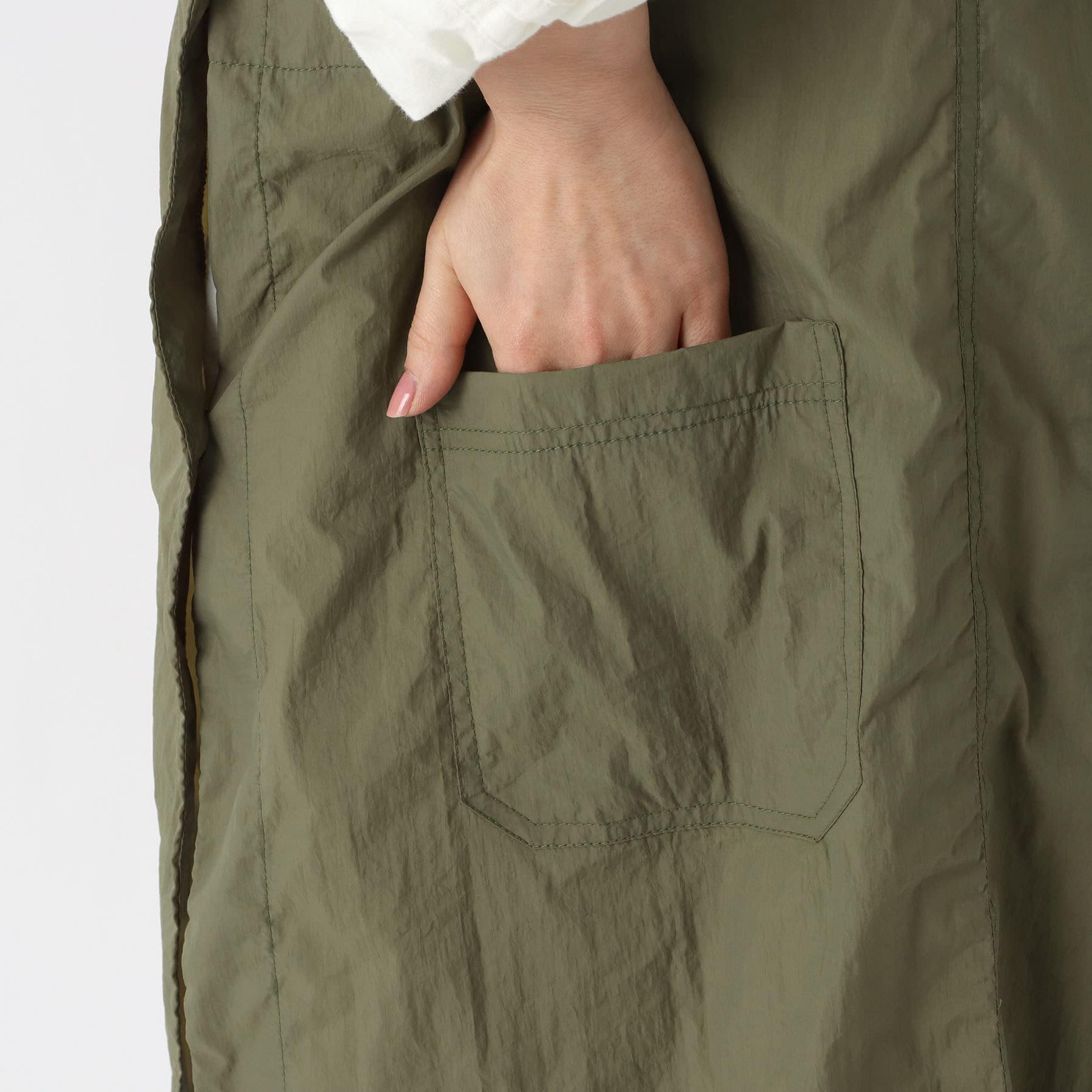  212 KITCHEN STORE 212 KITCHEN STORE 極輕撥水圍裙 キテミテ ミドリ ＜FABORI ファボリ＞