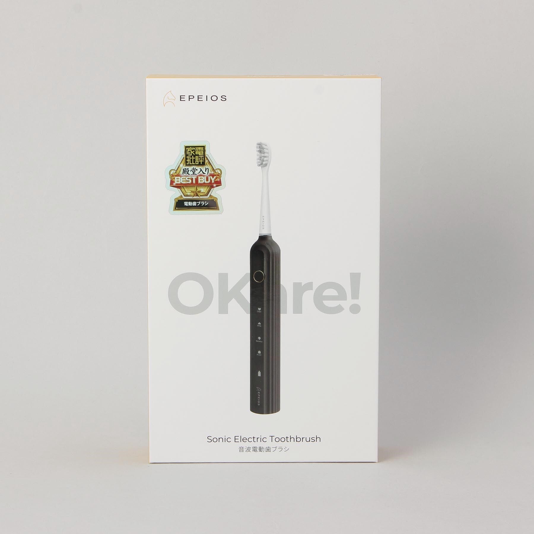 トゥーワントゥーキッチン ストア 212 KITCHEN STORE Okare!音波電動歯ブラシET003 ジェットブラック （その他） その他