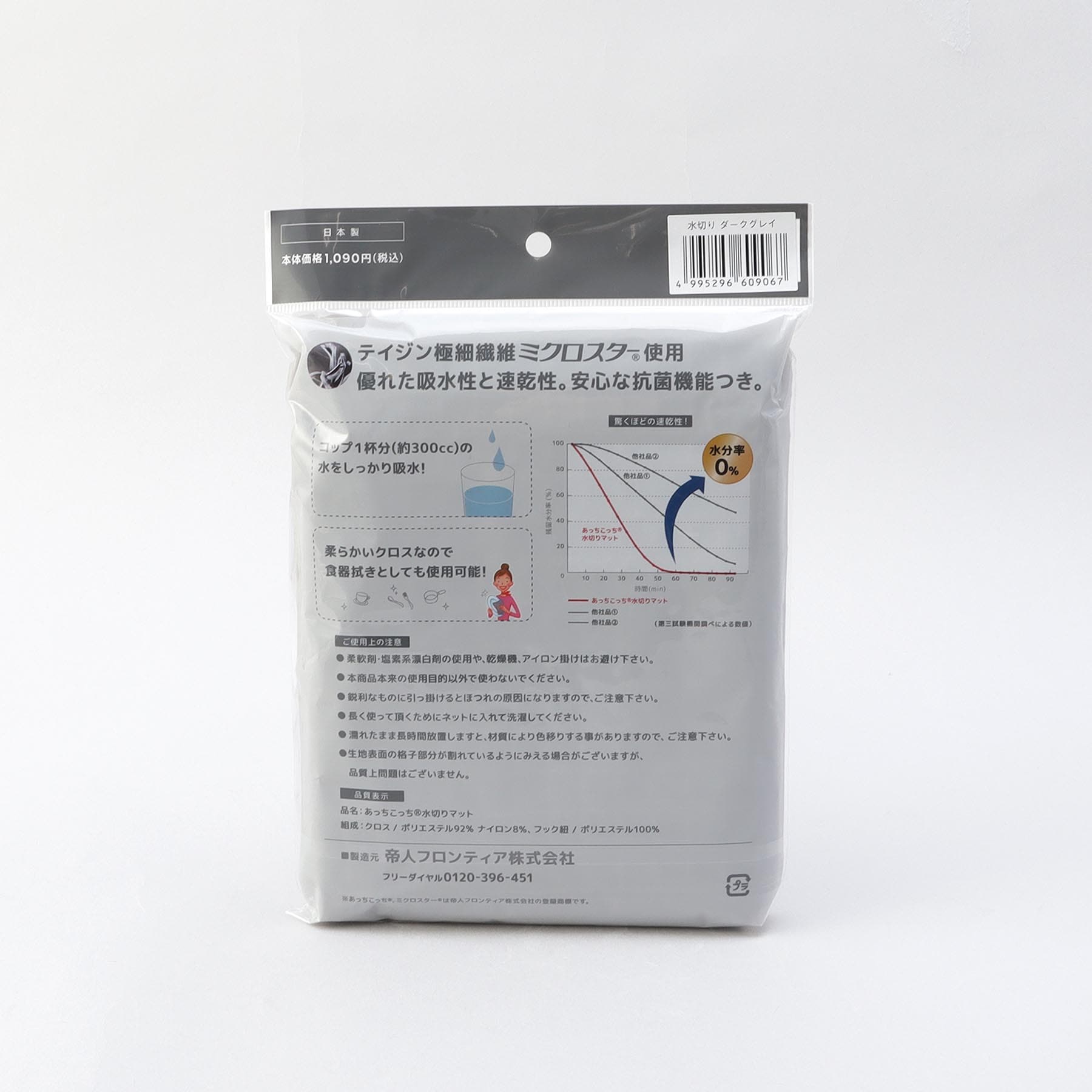 トゥーワントゥーキッチン ストア 212 KITCHEN STORE あっちこっち（R）水切りマット DGY （その他） その他