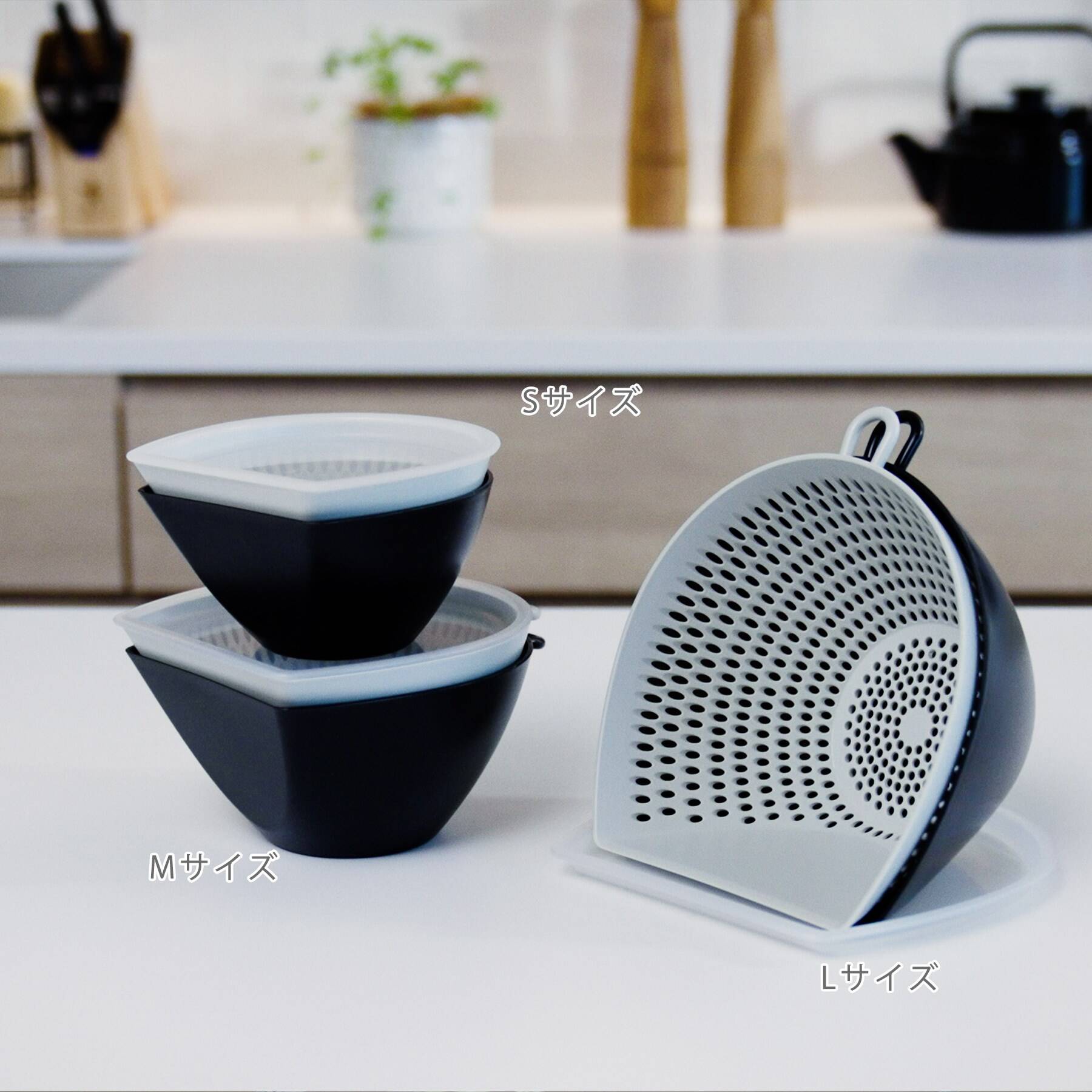 トゥーワントゥーキッチン ストア 212 KITCHEN STORE チリトリザルボウル M フタ付き【返品不可商品】 (ブラック) ブラック