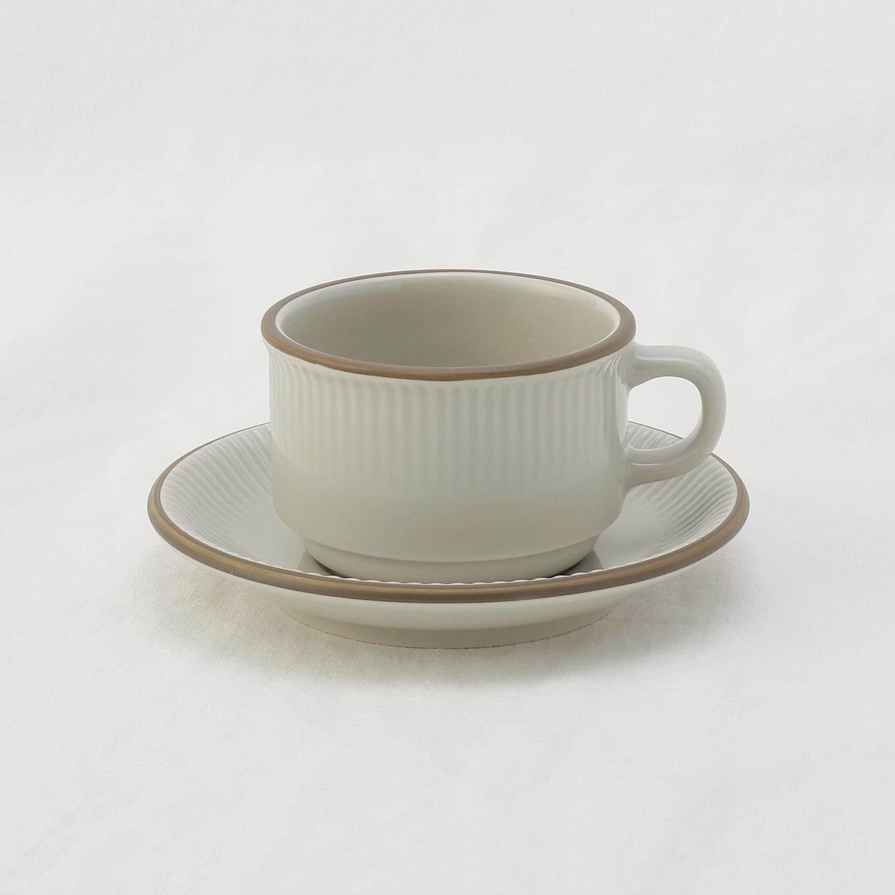 トゥーワントゥーキッチン ストア 212 KITCHEN STORE サザンバレー コットンホワイト スタックカップ＆ソーサー 【返品不可商品】 （その他） その他