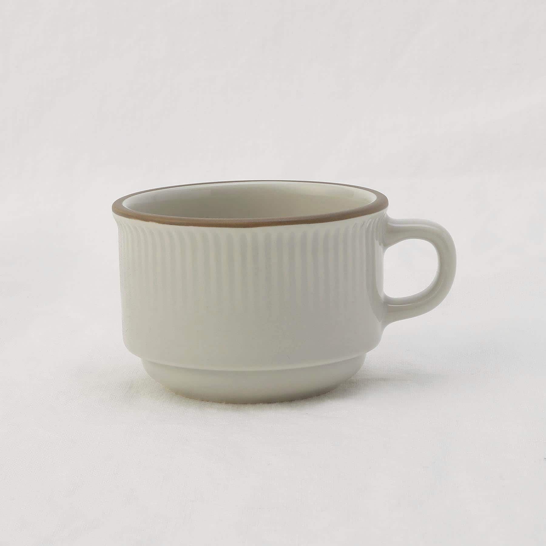 トゥーワントゥーキッチン ストア 212 KITCHEN STORE サザンバレー コットンホワイト スタックカップ＆ソーサー 【返品不可商品】 （その他） その他
