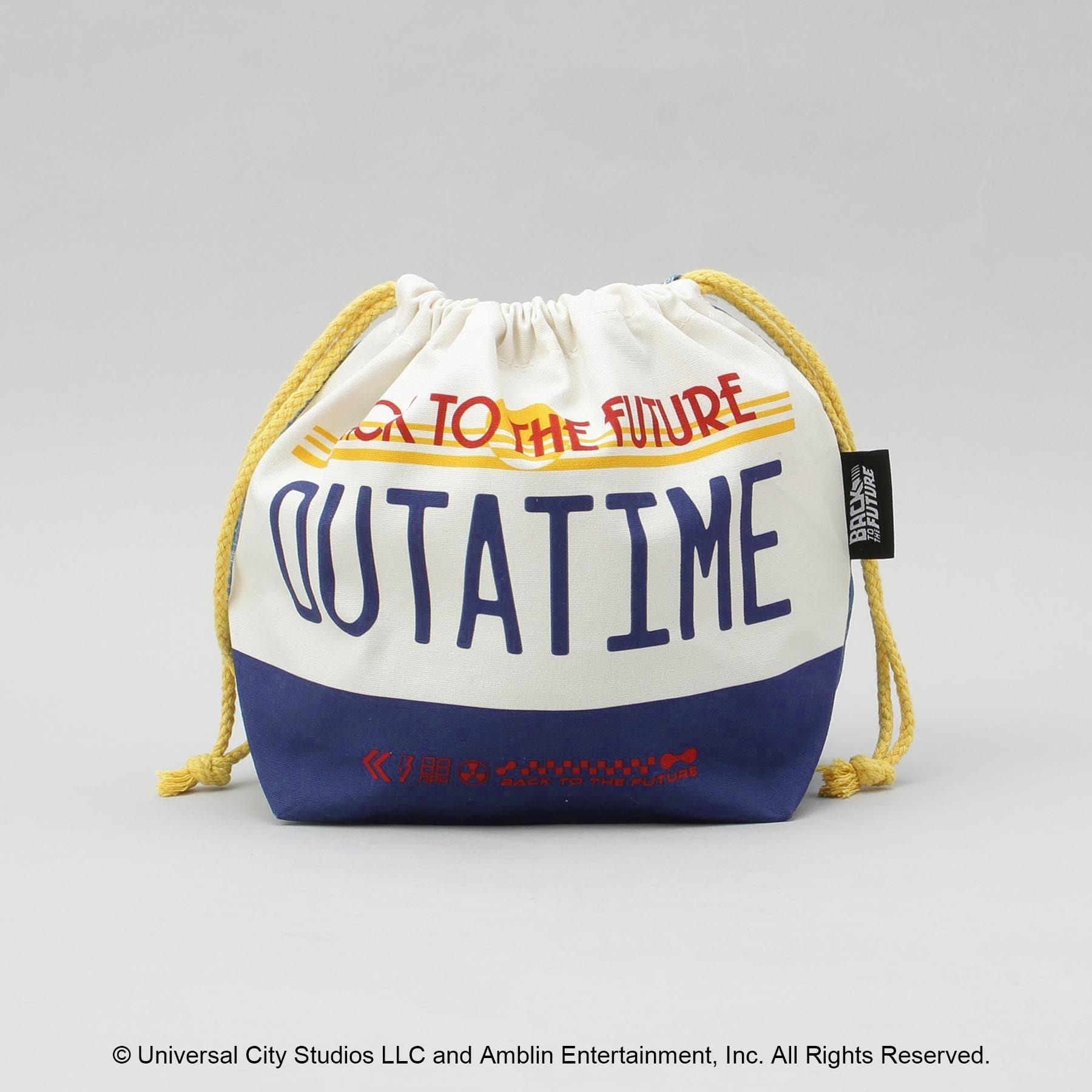 トゥーワントゥーキッチン ストア 212 KITCHEN STORE ランチ巾着 ナンバープレート ＜Back To The Future バックトゥザフューチャー＞ （その他） その他