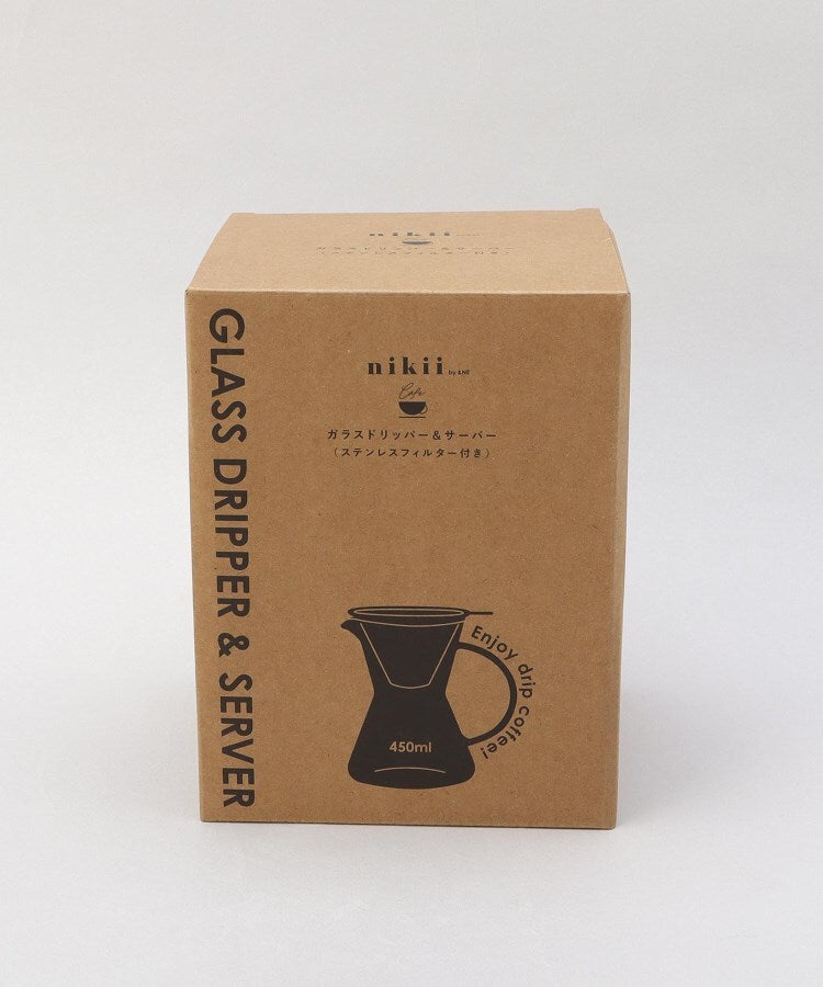 トゥーワントゥーキッチン ストア 212 KITCHEN STORE nikii cafe ガラスドリッパー＆サーバー（ステンレスフィルター付き） ＜nikii  ニキ＞【返品不可商品】 （その他） その他