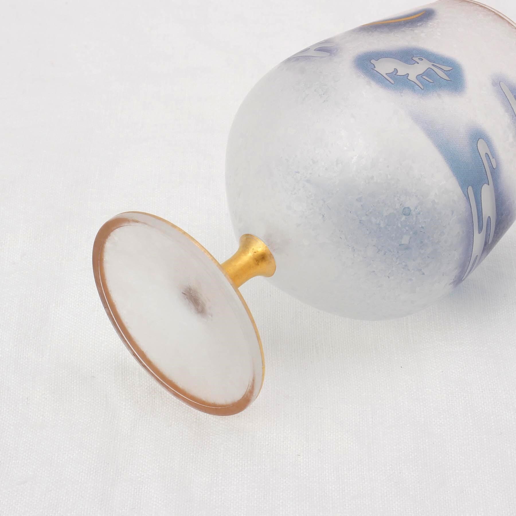 トゥーワントゥーキッチン ストア 212 KITCHEN STORE 富士月兎図 脚付杯 【返品不可商品】 （その他） その他