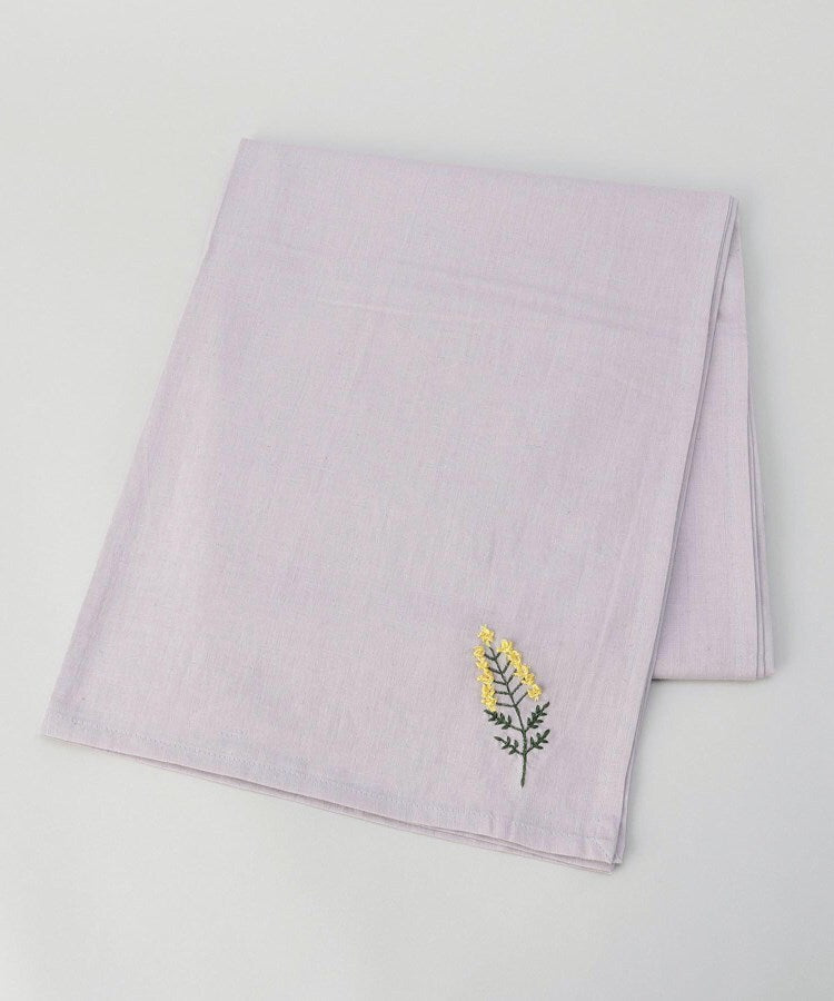トゥーワントゥーキッチン ストア 212 KITCHEN STORE 刺繍フラワー ミモザ マルチクロス 130x130cm PU ＜212Kオリジナル ＞ （その他） その他