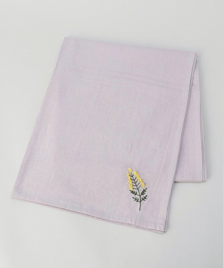トゥーワントゥーキッチン ストア 212 KITCHEN STORE 刺繍フラワー ミモザ マルチクロス 130x130cm PU ＜212Kオリジナル ＞ （その他） その他