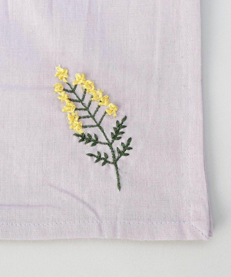 トゥーワントゥーキッチン ストア 212 KITCHEN STORE 刺繍フラワー ミモザ マルチクロス 130x130cm PU ＜212Kオリジナル ＞ （その他） その他