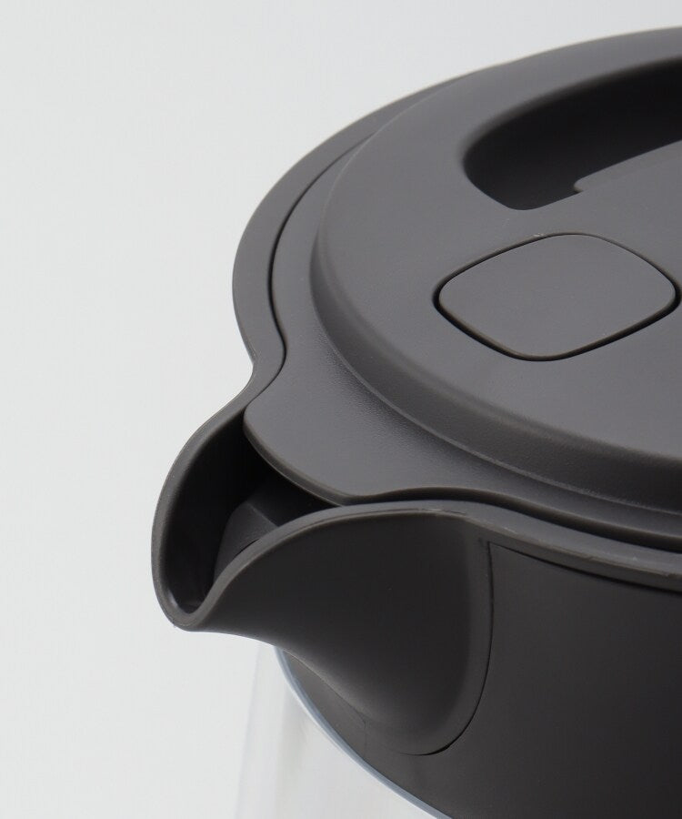 トゥーワントゥーキッチン ストア 212 KITCHEN STORE 電気ケトルガラス 転倒流水防止1.0L BK【返品不可商品】 （その他） その他