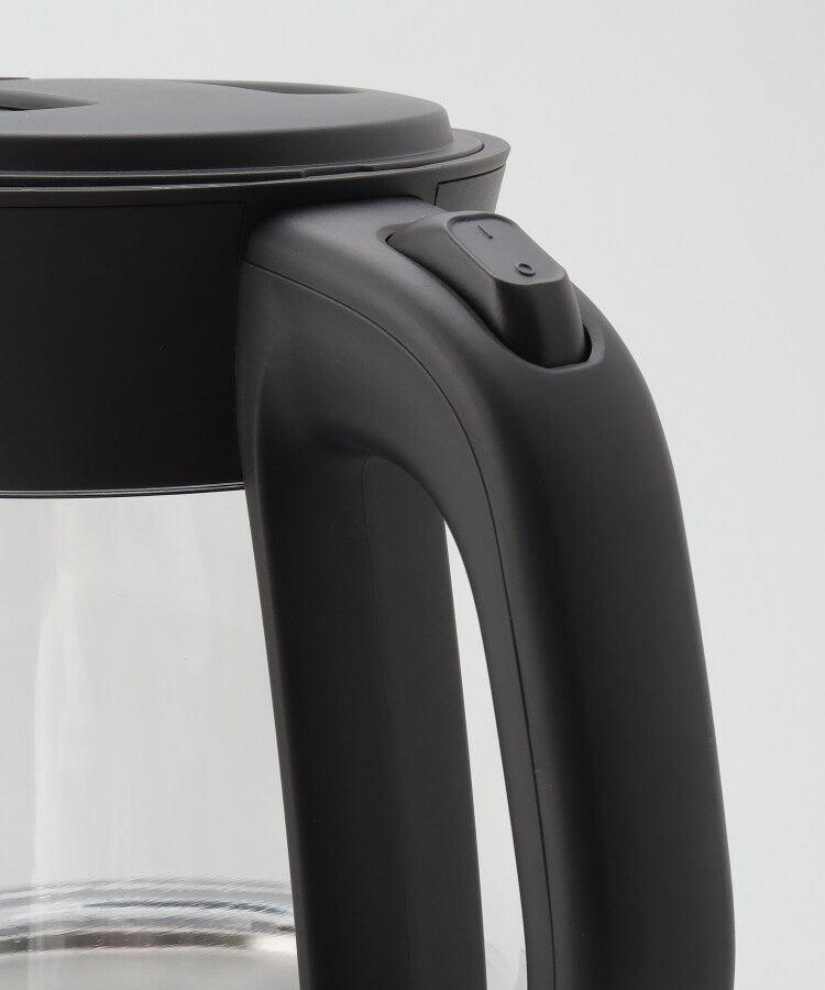 トゥーワントゥーキッチン ストア 212 KITCHEN STORE 電気ケトルガラス 転倒流水防止1.0L BK【返品不可商品】 （その他） その他