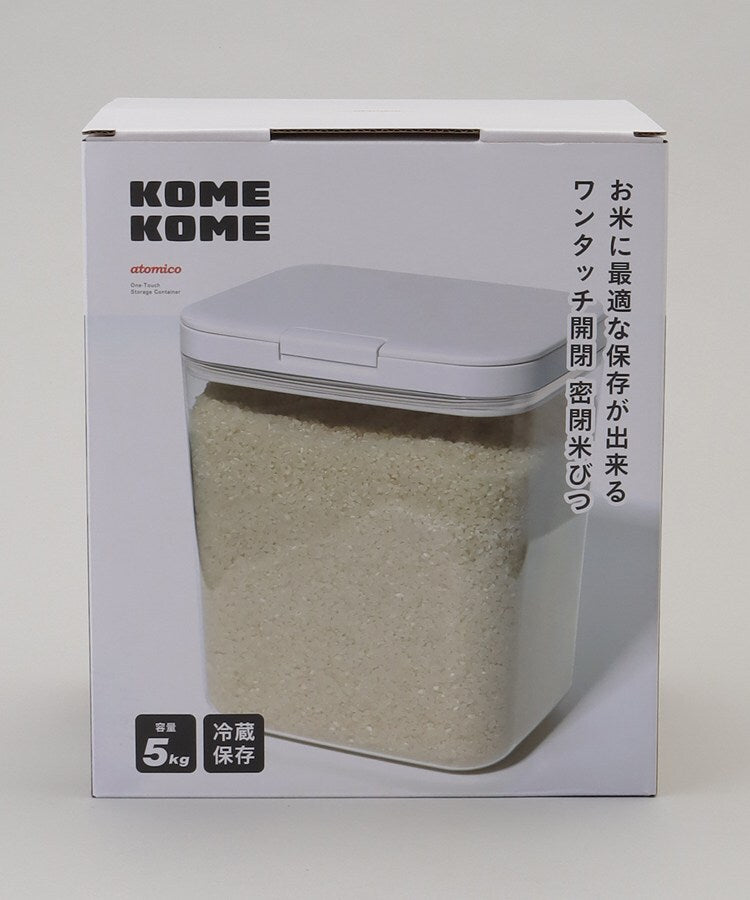 トゥーワントゥーキッチン ストア 212 KITCHEN STORE ワンタッチ開閉 密閉米びつ5kg用【返品不可商品】 （その他） その他