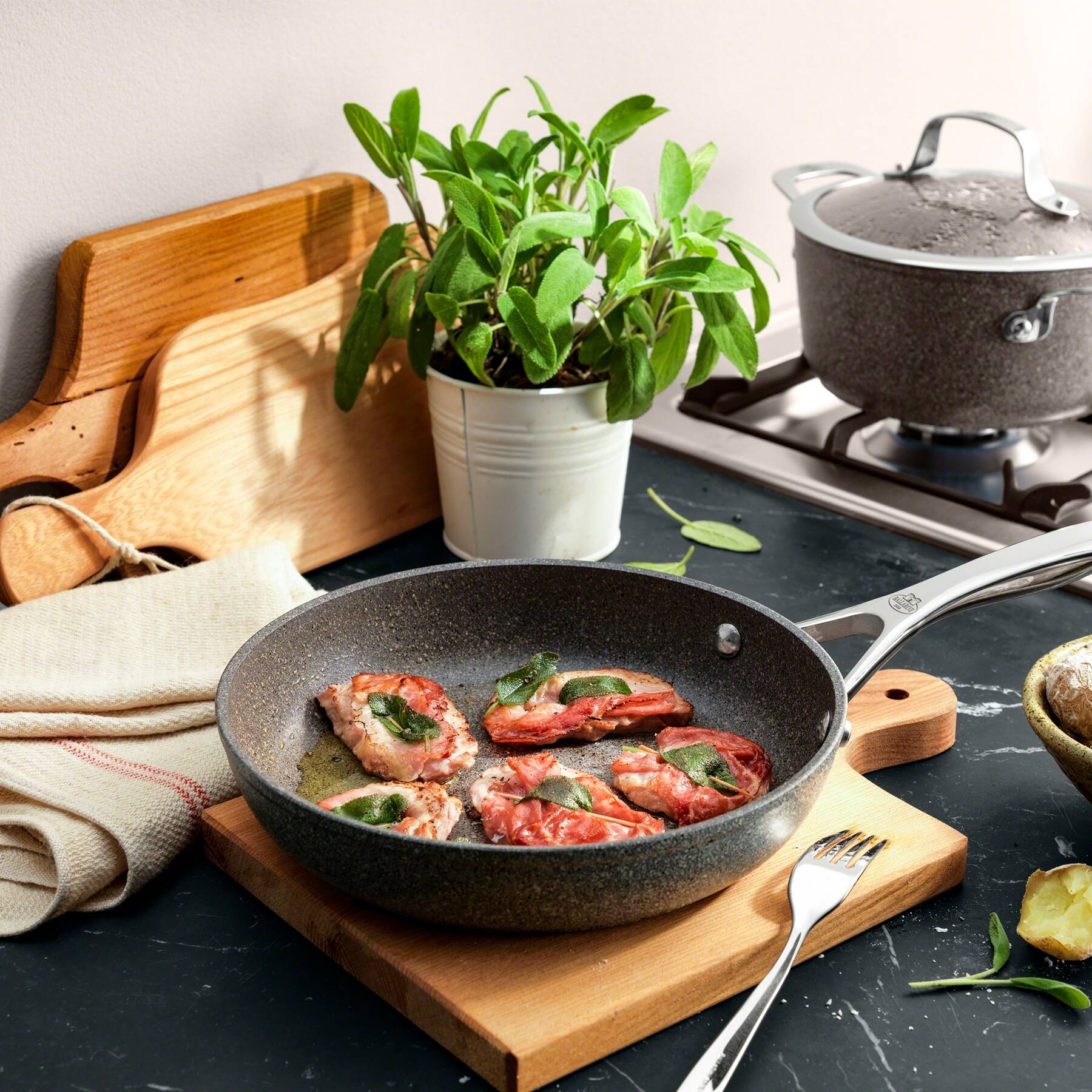 トゥーワントゥーキッチン ストア 212 KITCHEN STORE BALLARINI  サリーナ フライパン 24cm【返品不可商品】