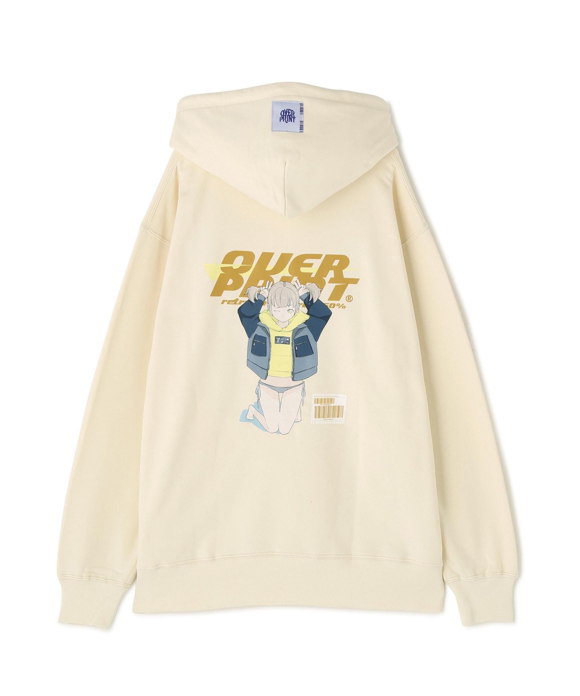 overprint/オーバープリント/GALLERY HOODIE A サンド4