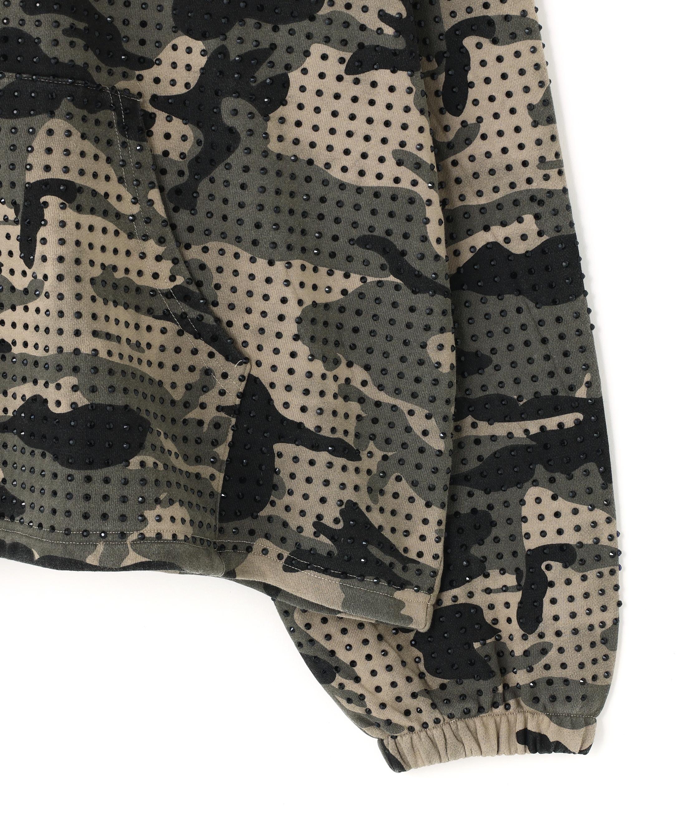 DankeSchon/ダンケシェーン/CAMO LINESTONE ZIP HOODIE カモ4
