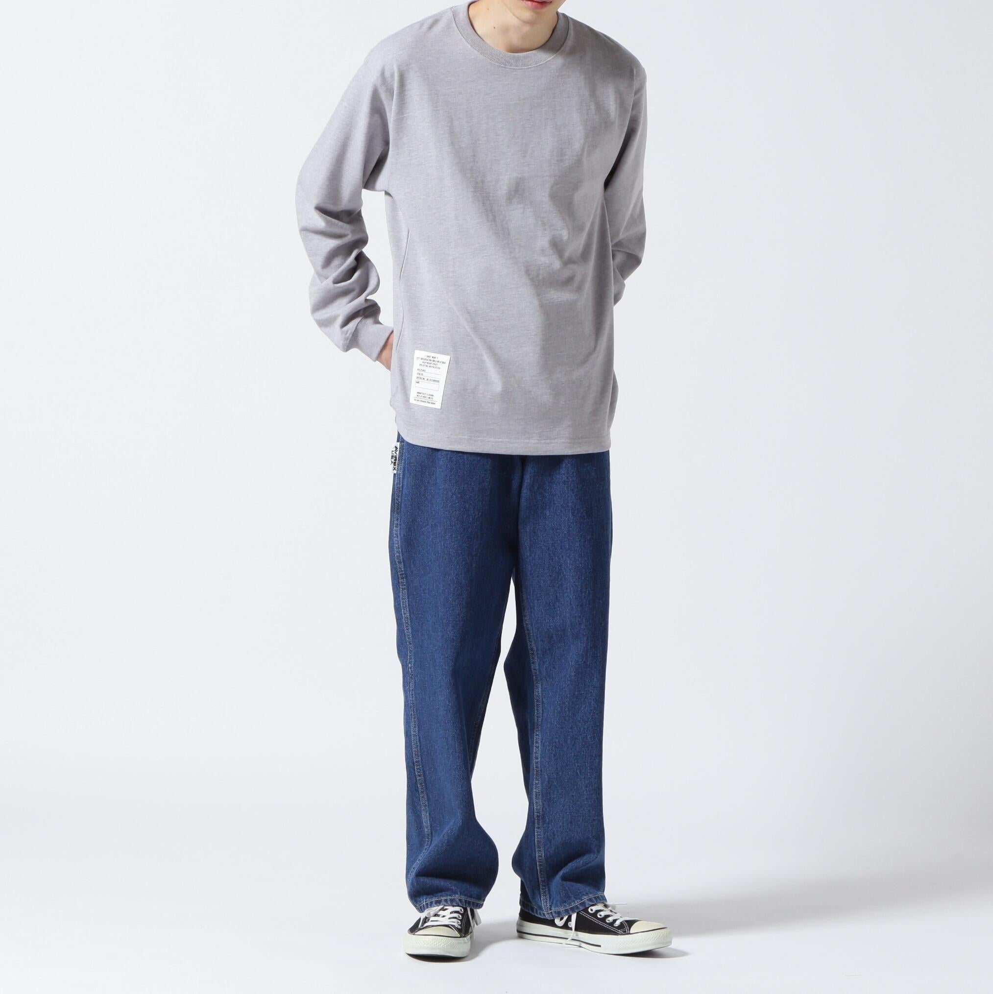 RASIC HEAVY WEIGHT L/S T-SHI>T / ベーシック ヘビーウェイト 長袖 Tシャツ / AVI>EX  オックスフォード2