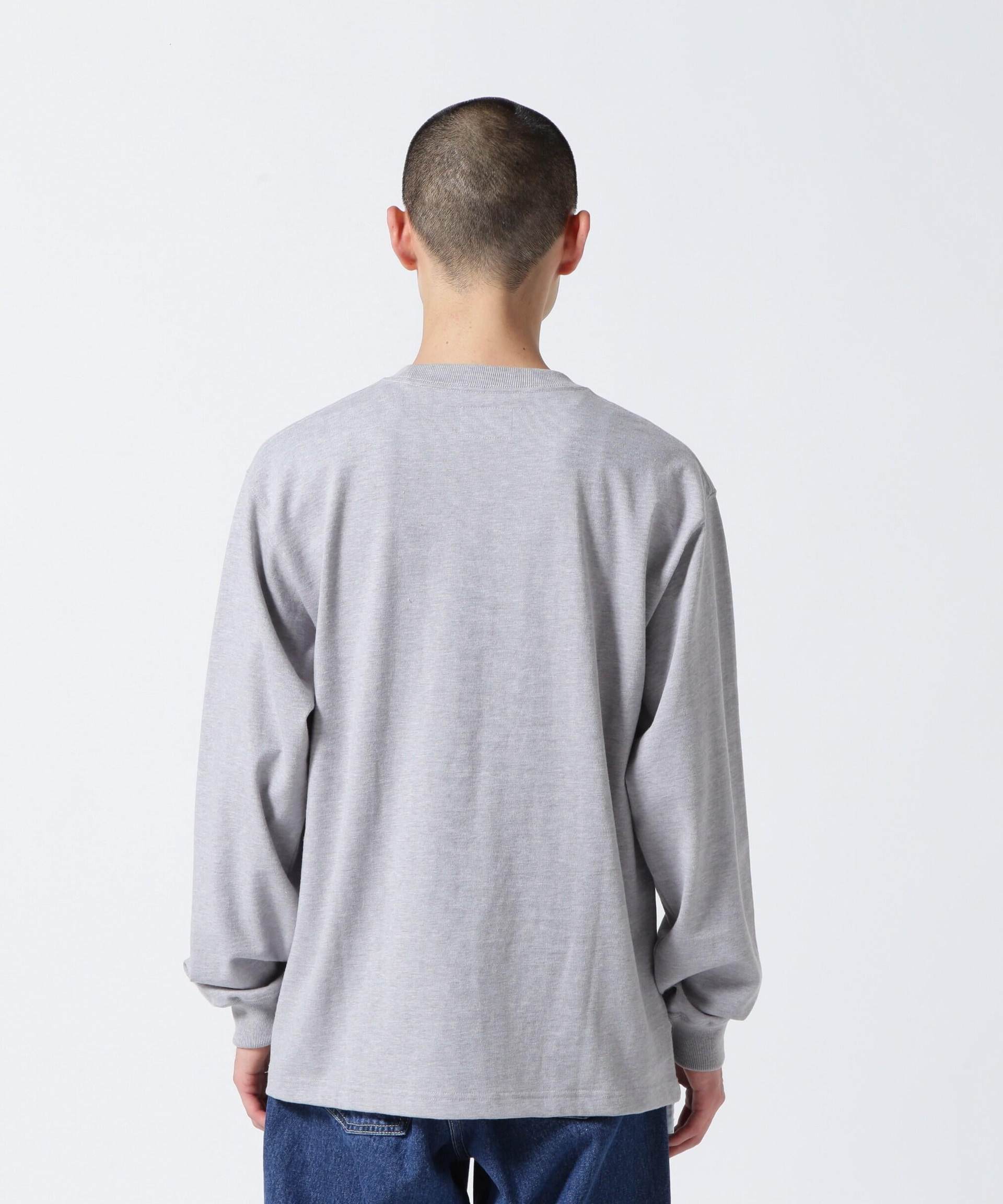RASIC HEAVY WEIGHT L/S T-SHI>T / ベーシック ヘビーウェイト 長袖 Tシャツ / AVI>EX  オックスフォード2