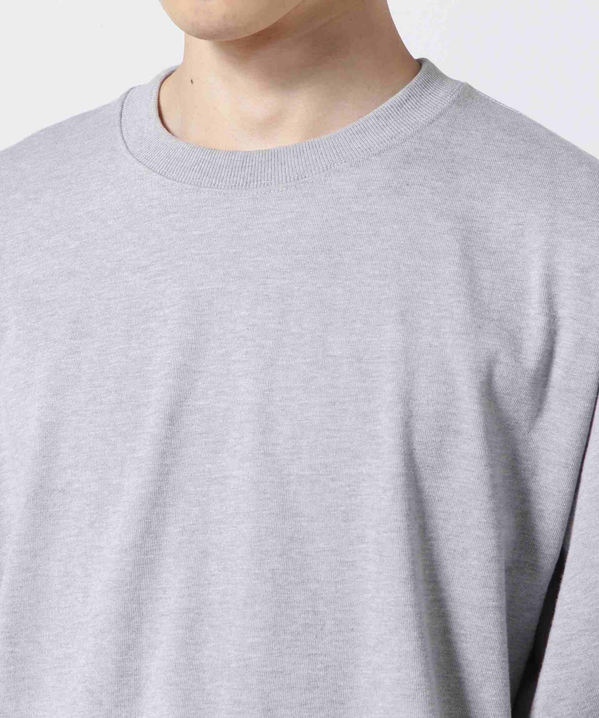 RASIC HEAVY WEIGHT L/S T-SHI>T / ベーシック ヘビーウェイト 長袖 Tシャツ / AVI>EX  オックスフォード2