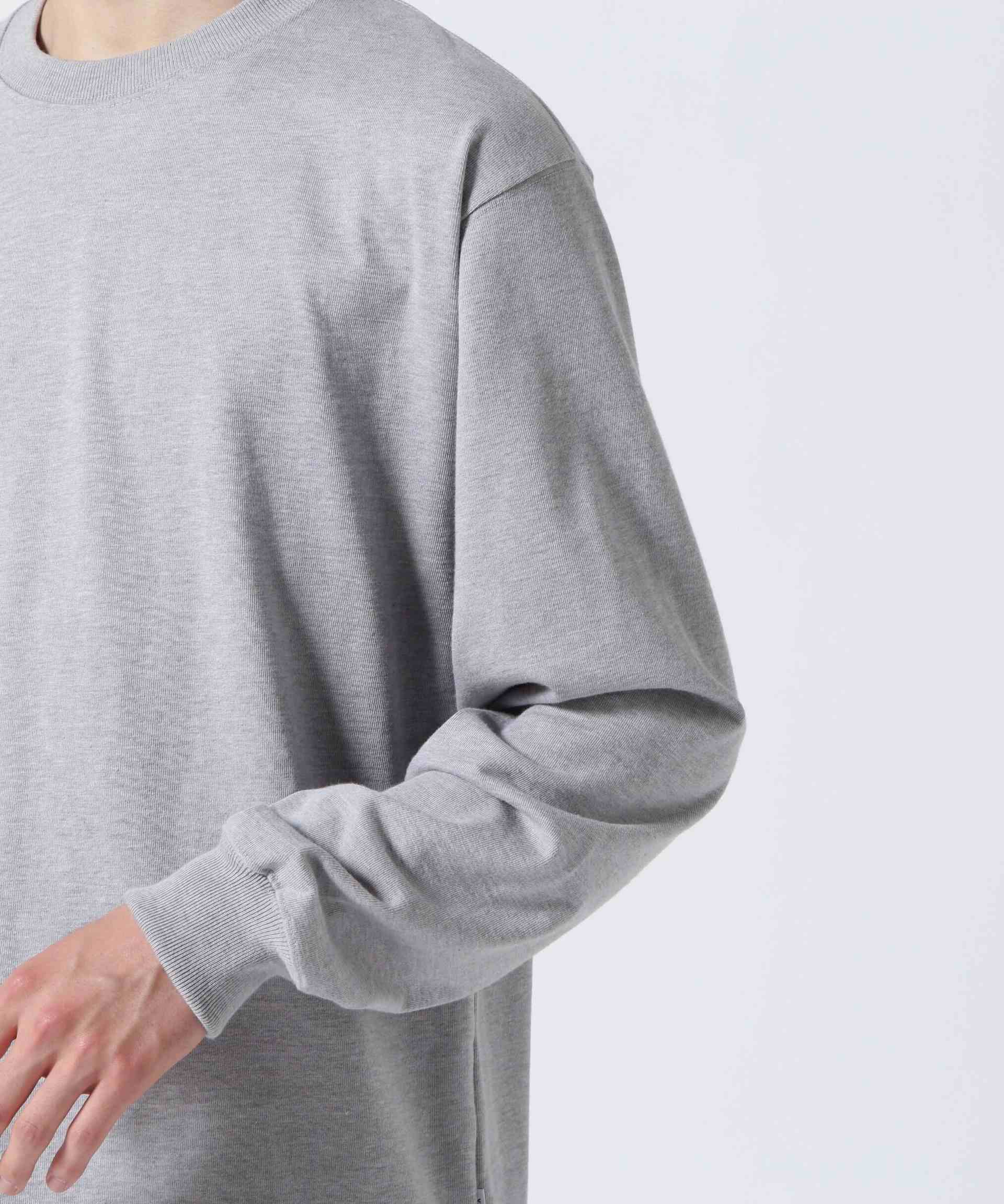 RASIC HEAVY WEIGHT L/S T-SHI>T / ベーシック ヘビーウェイト 長袖 Tシャツ / AVI>EX  オックスフォード2