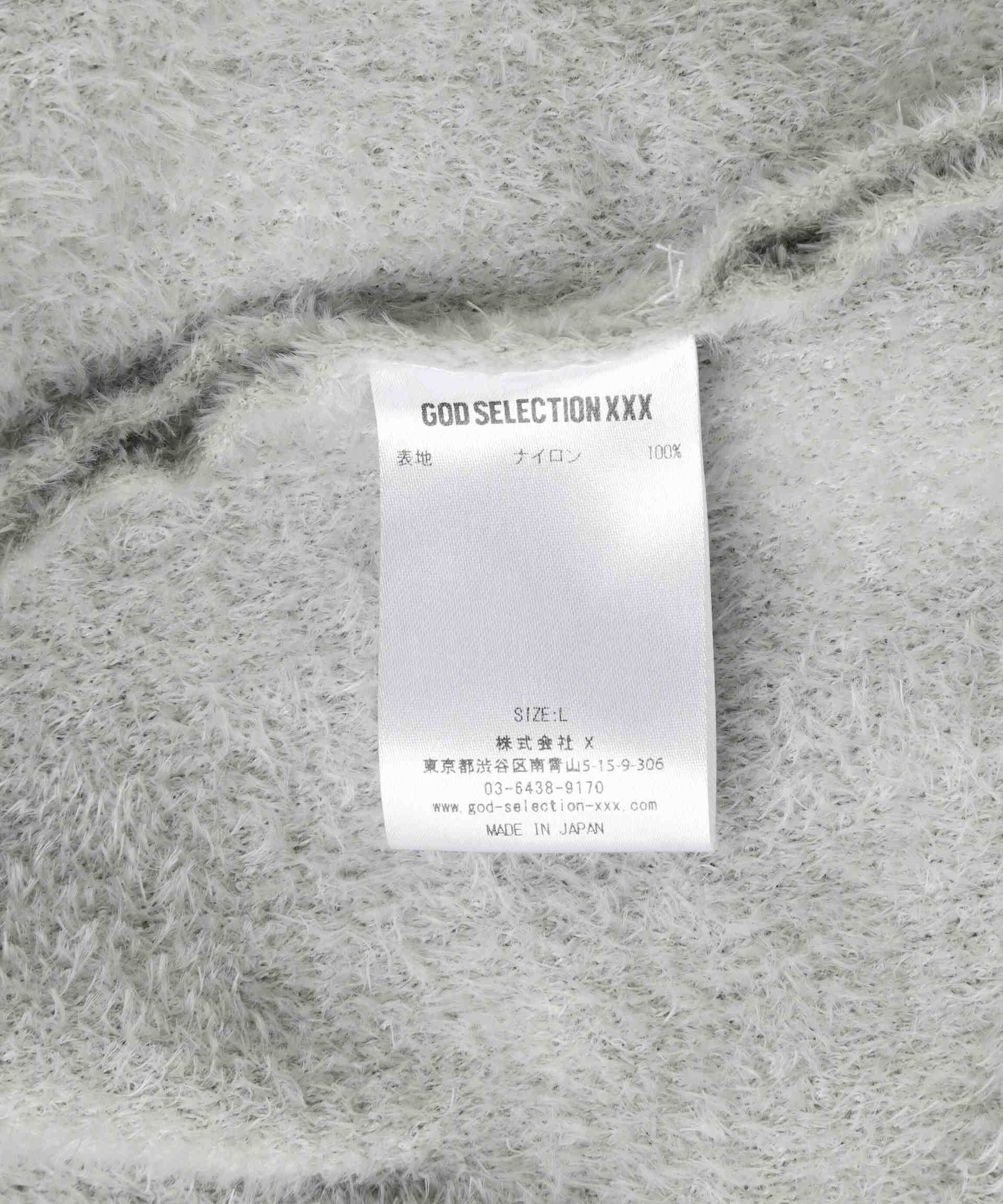 GOD SELECTION XXX / GX-A25-KN-01 /KNIT CA>DIGAN グレー