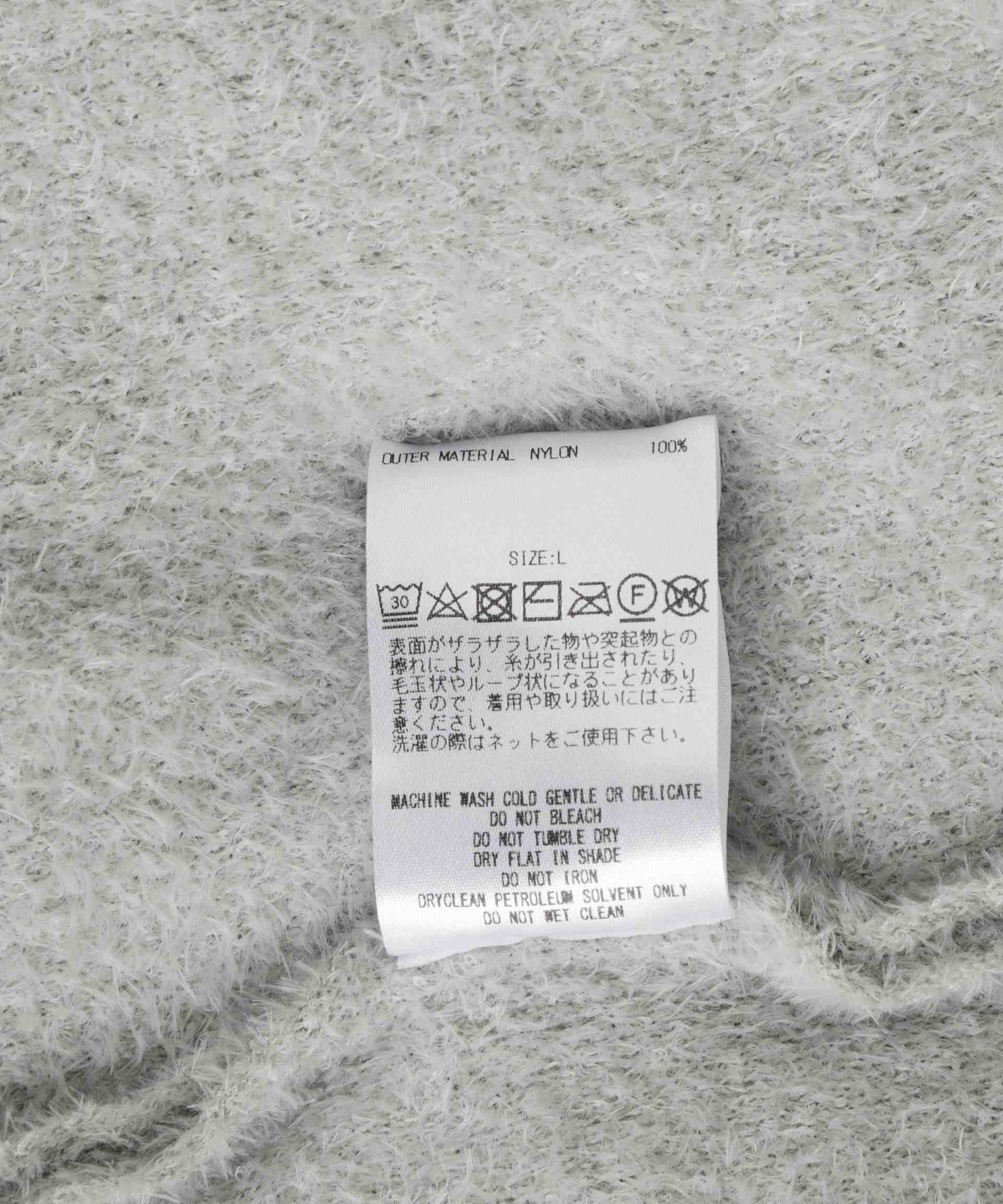 GOD SELECTION XXX / GX-A25-KN-01 /KNIT CA>DIGAN グレー