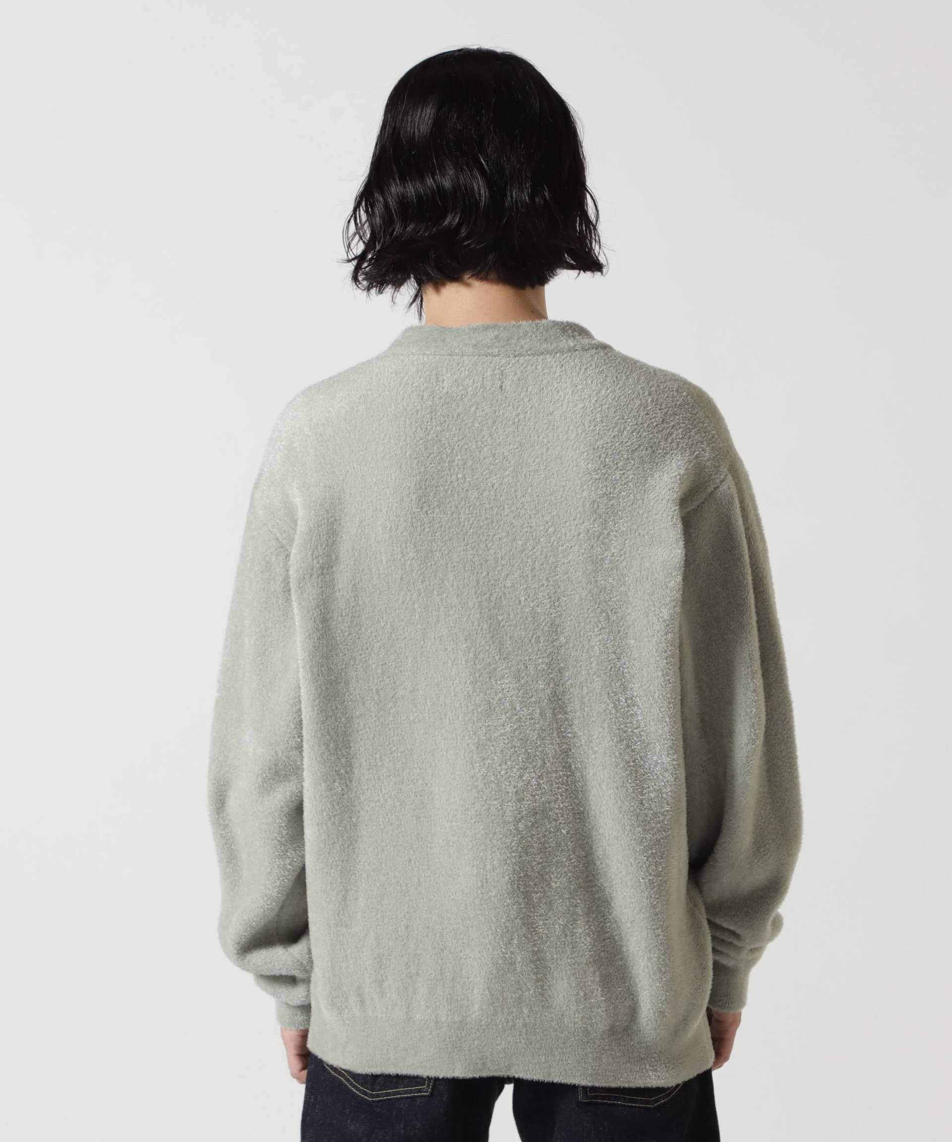 GOD SELECTION XXX / GX-A25-KN-01 /KNIT CA>DIGAN グレー