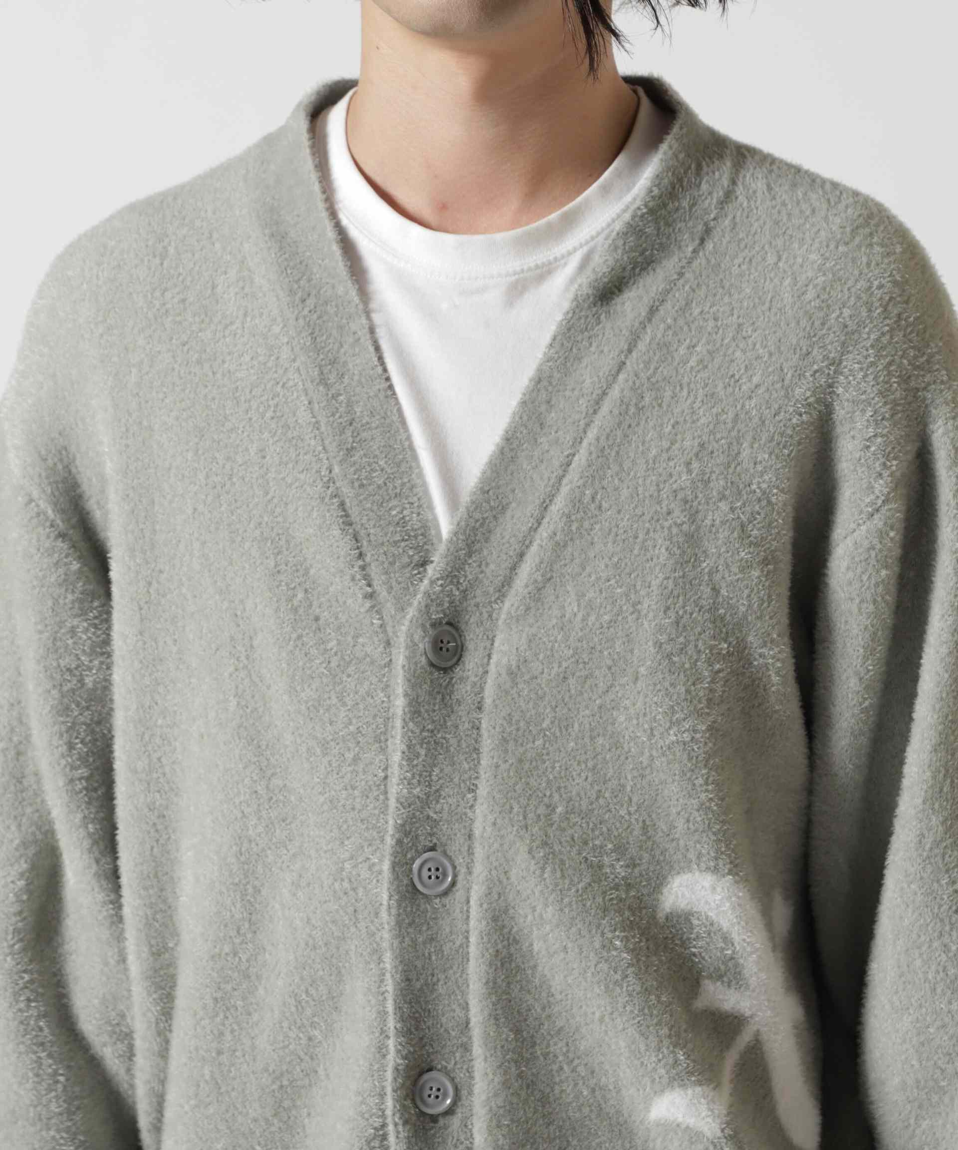 GOD SELECTION XXX / GX-A25-KN-01 /KNIT CA>DIGAN グレー